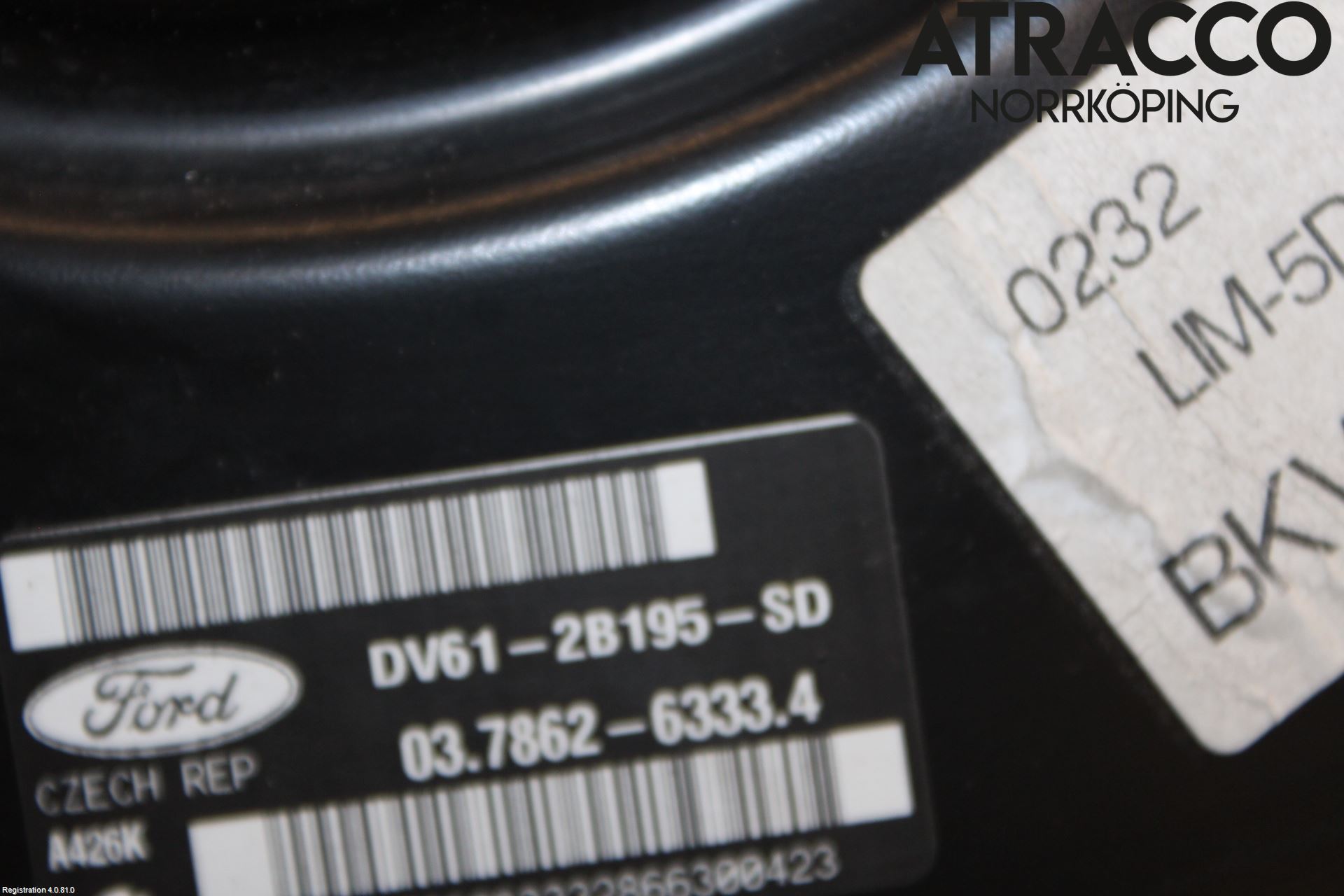 Ford FOCUS 15-18 Bremseservo