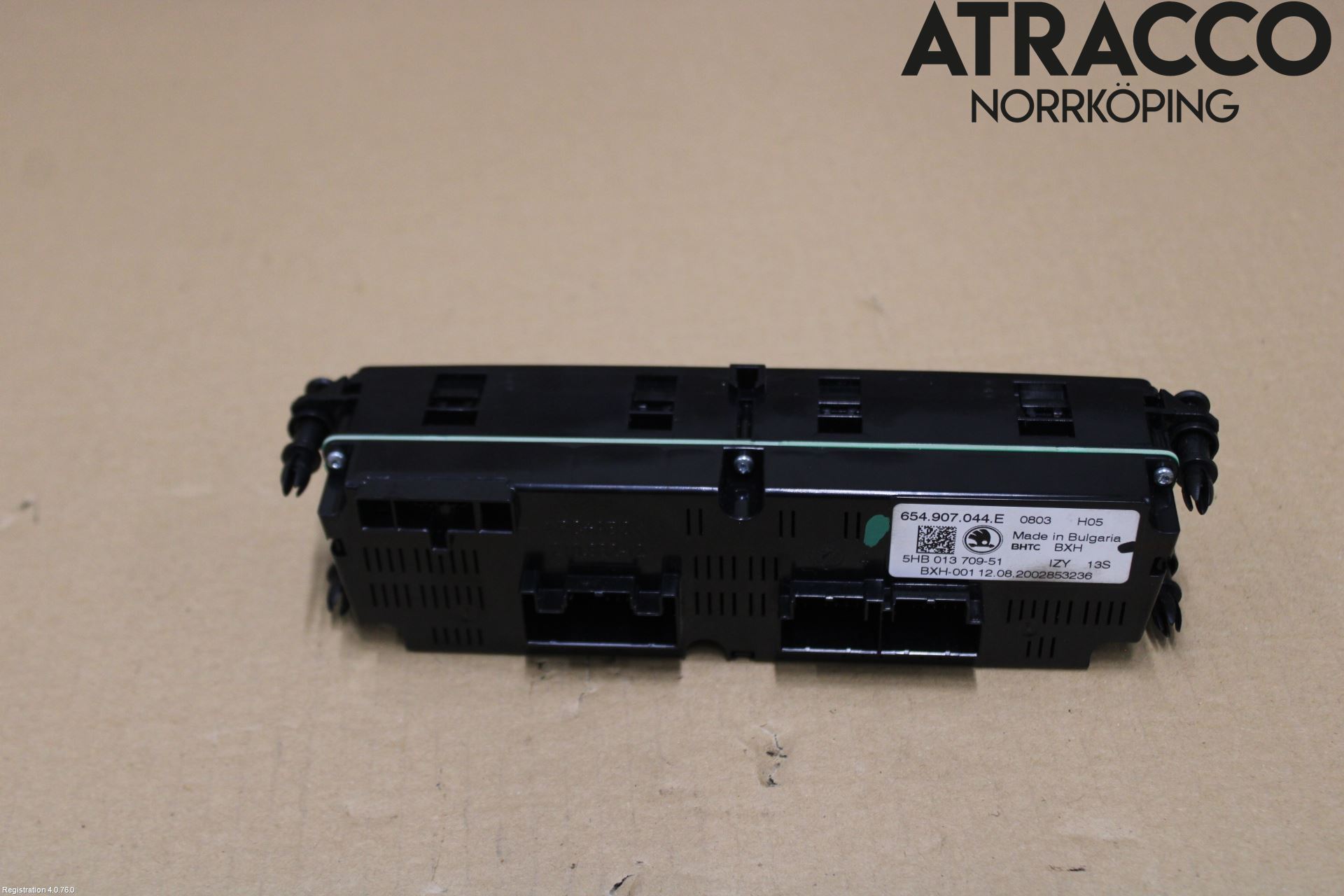 Skoda KAMIQ 20- Varmeapparat Panel(Regulering)