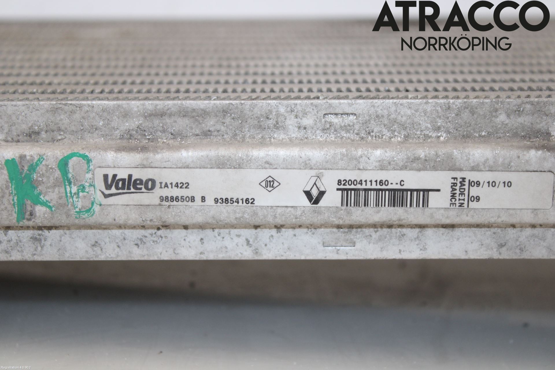 Opel VIVARO 01-14 Intercooler Radiator