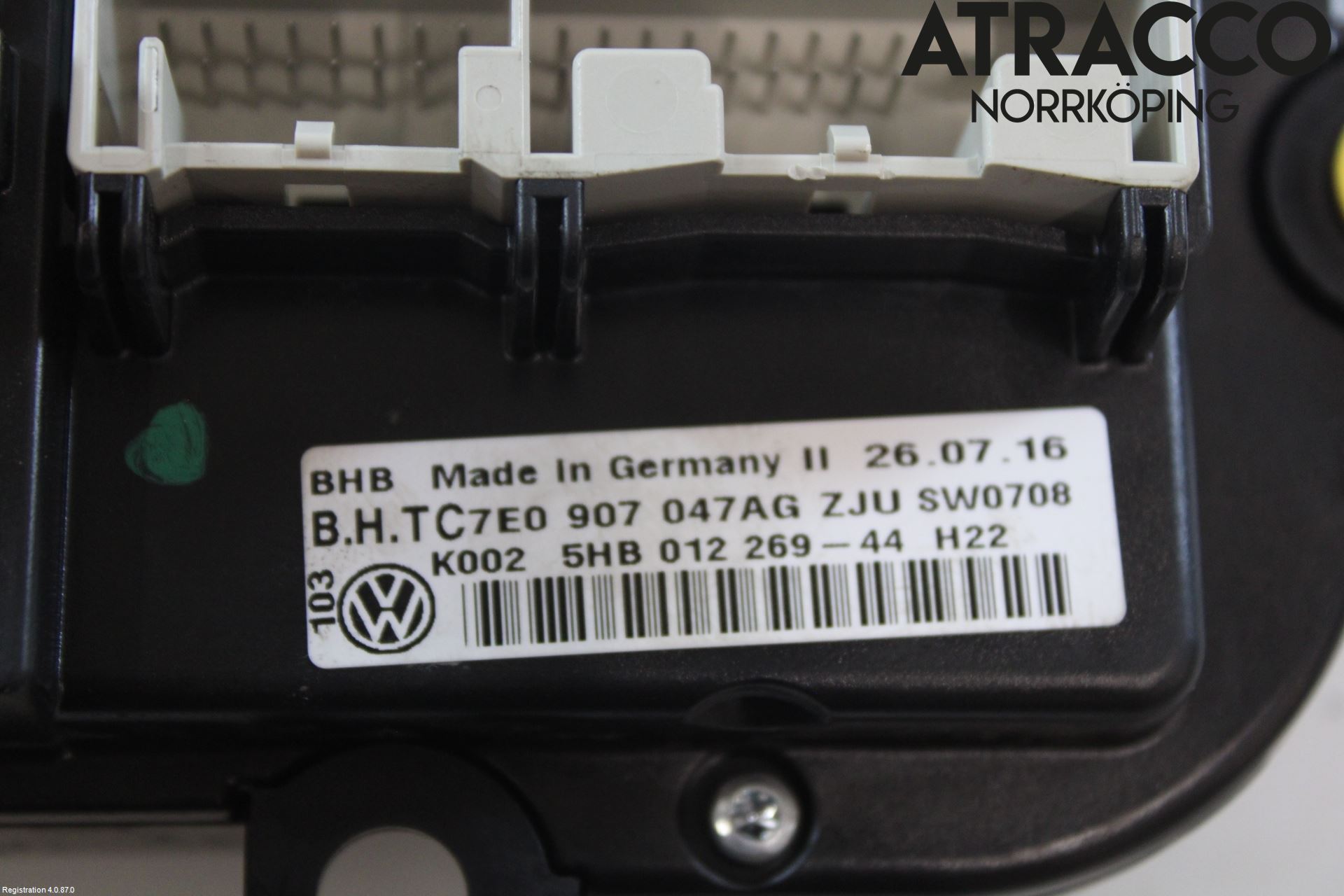 Volkswagen VW TRANSP/CARAVELLE (T6) 16-22 Varmeapparat Panel(Regulering)