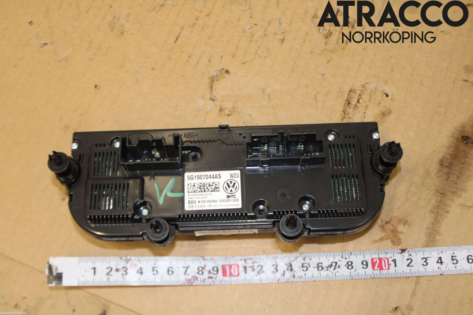 Volkswagen VW T-ROC 18- Varmeapparat Panel(Regulering)