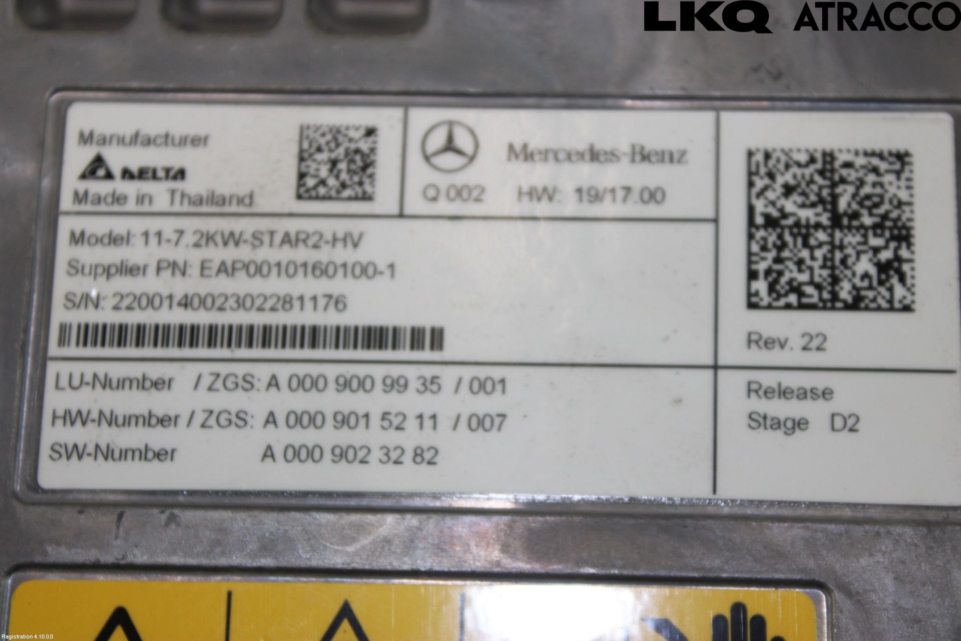 Mercedes-Benz MB EQA (H243) 21- Batterilader Hybrid
