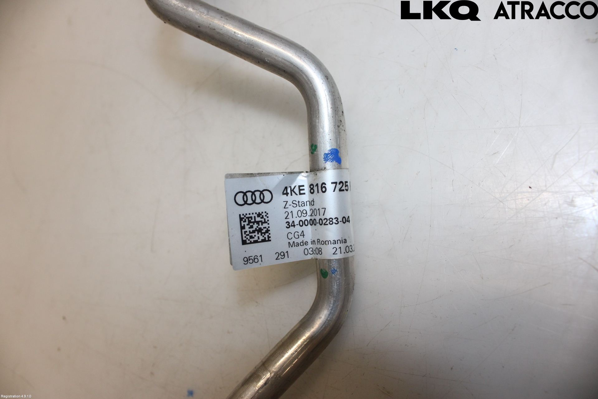 Audi E-TRON, S GE 19- Varme Ac Slange - Rør