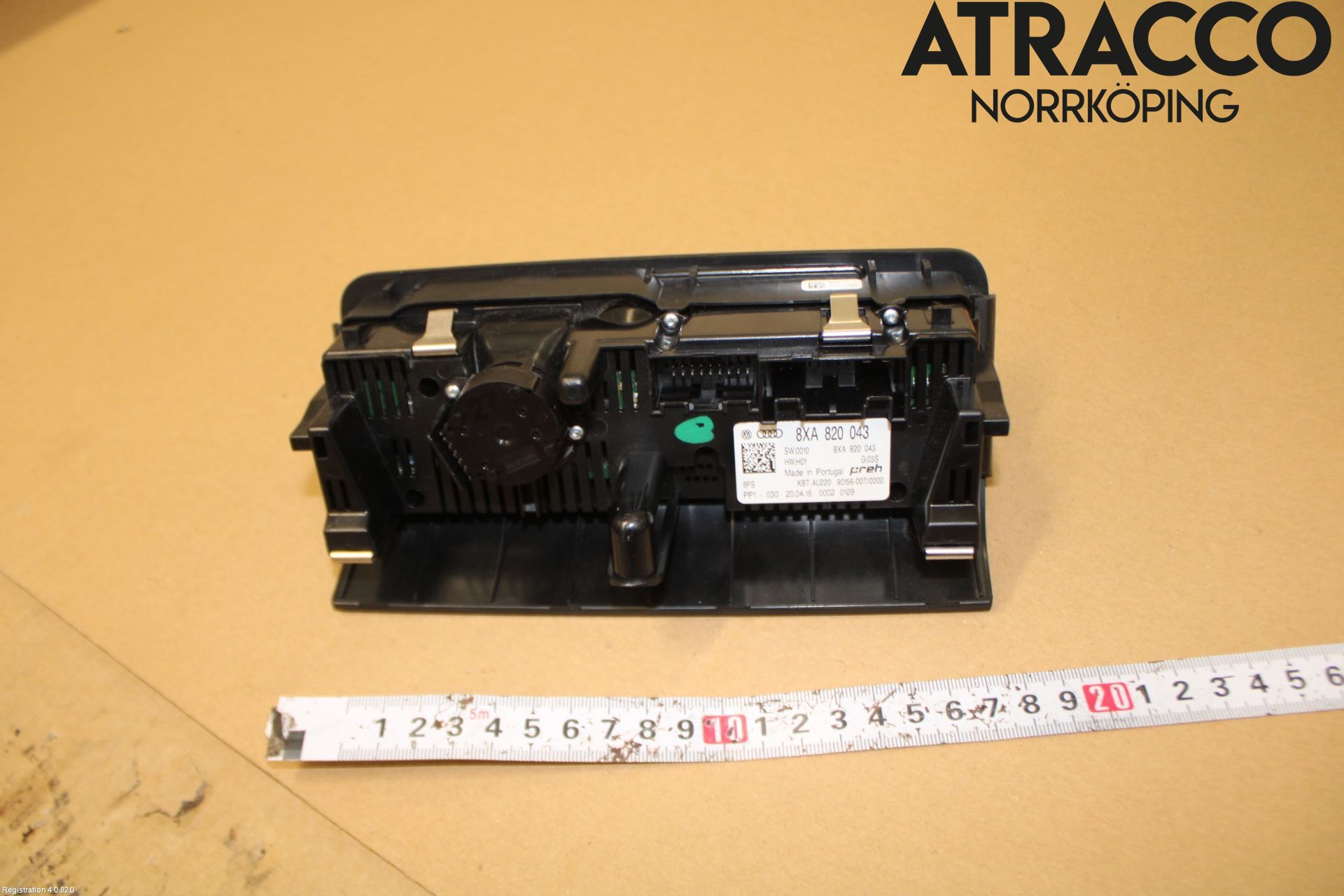 Audi A1/S1 11-18 Varmeapparat Panel(Regulering)