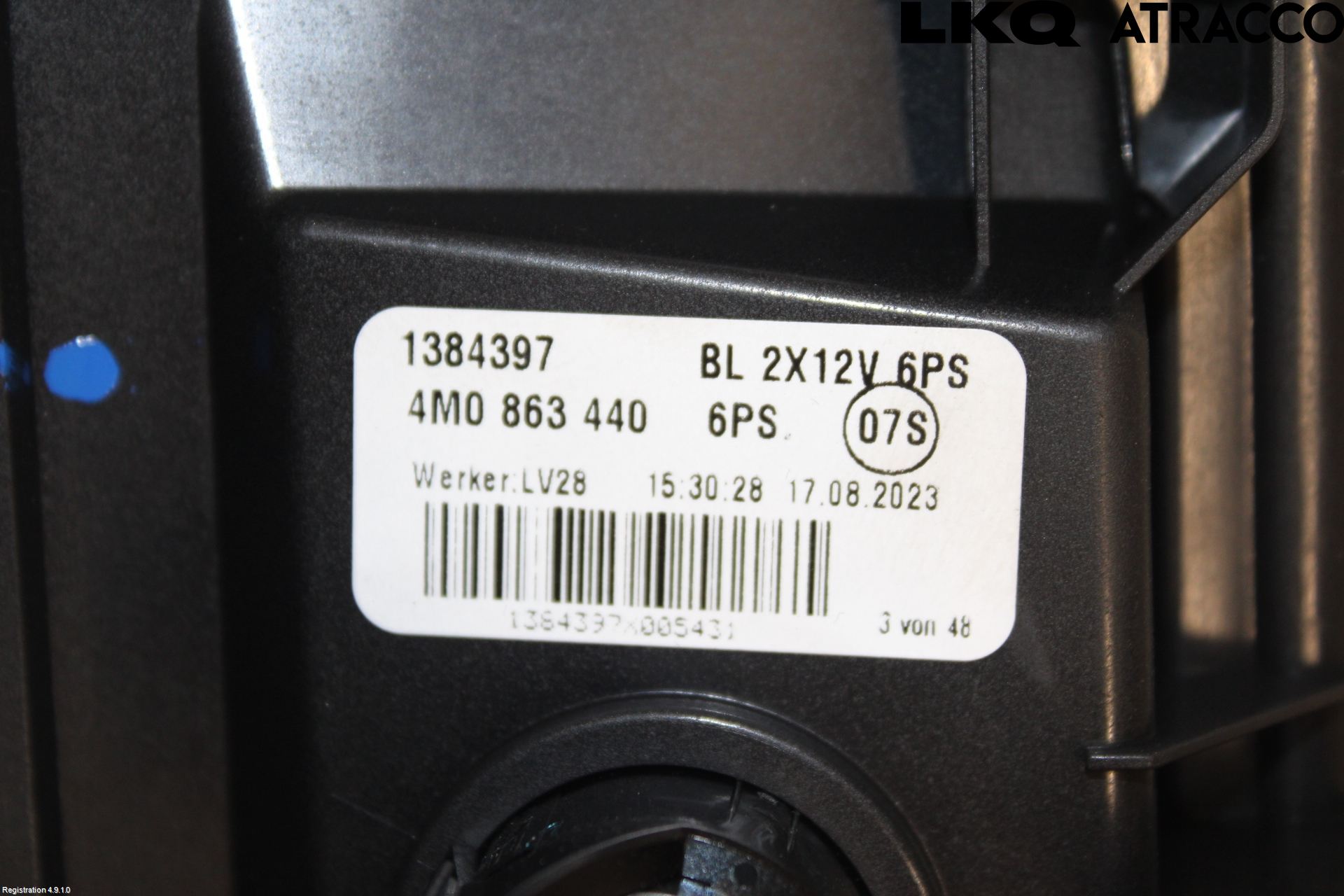 Audi Q7/SQ7 Instrumentkonsoll Midt