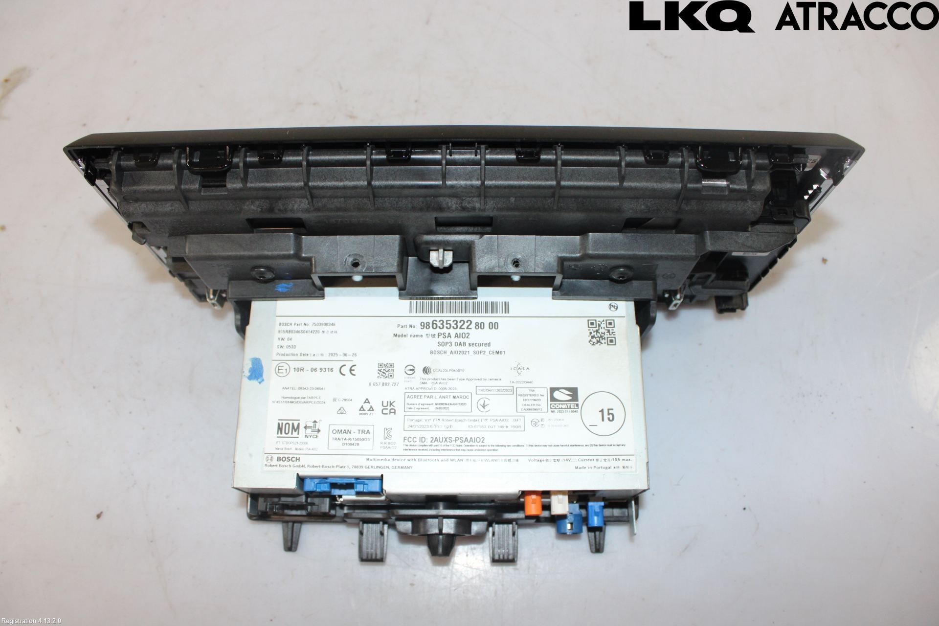 Toyota PROACE CITY 20- Multifunktionsdisplay