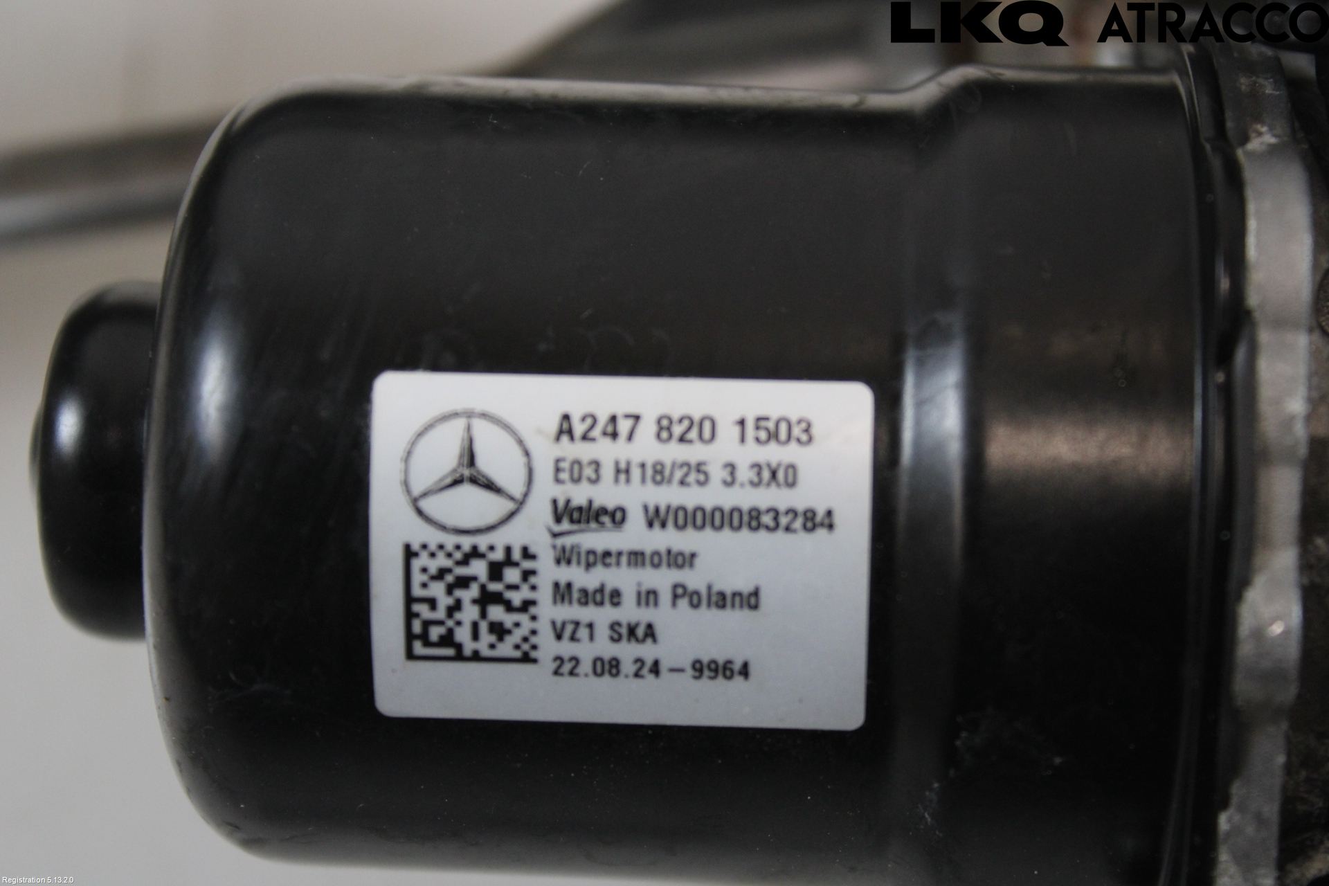 Mercedes-Benz MB EQA (H243) 21- Viskeroverføring Frontrute
