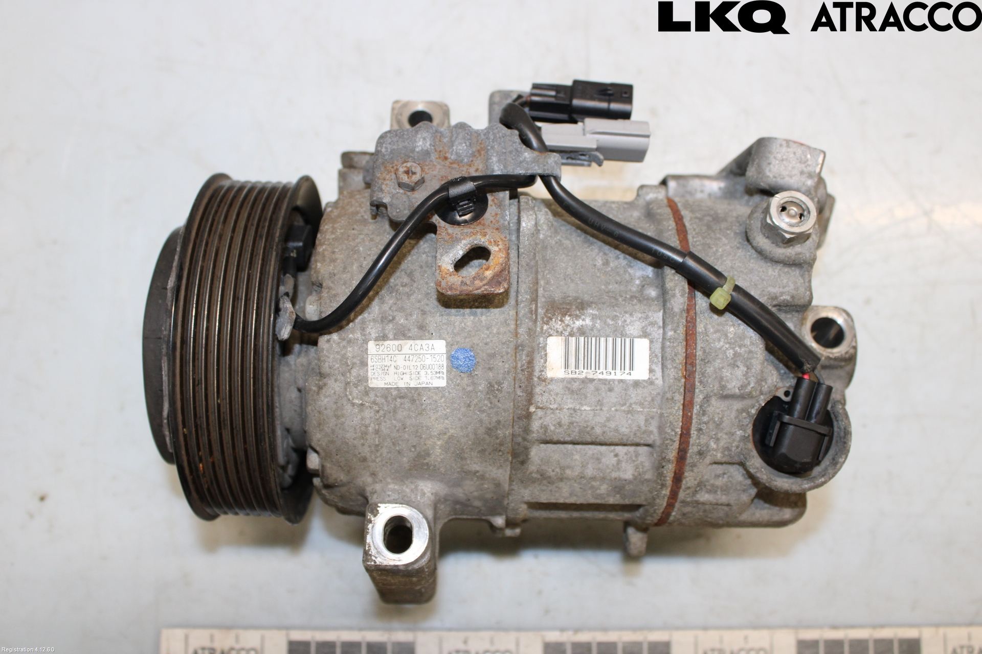 Nissan X-TRAIL 14-21 Varme Ac Kompressor