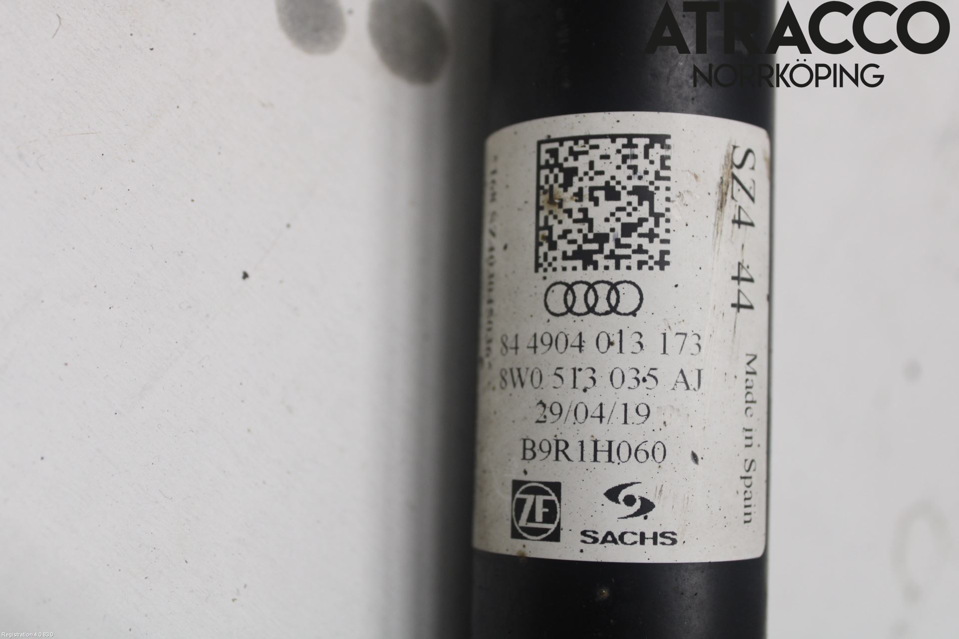 Audi A4/S4 B9 16-19 Støtdemper Bak