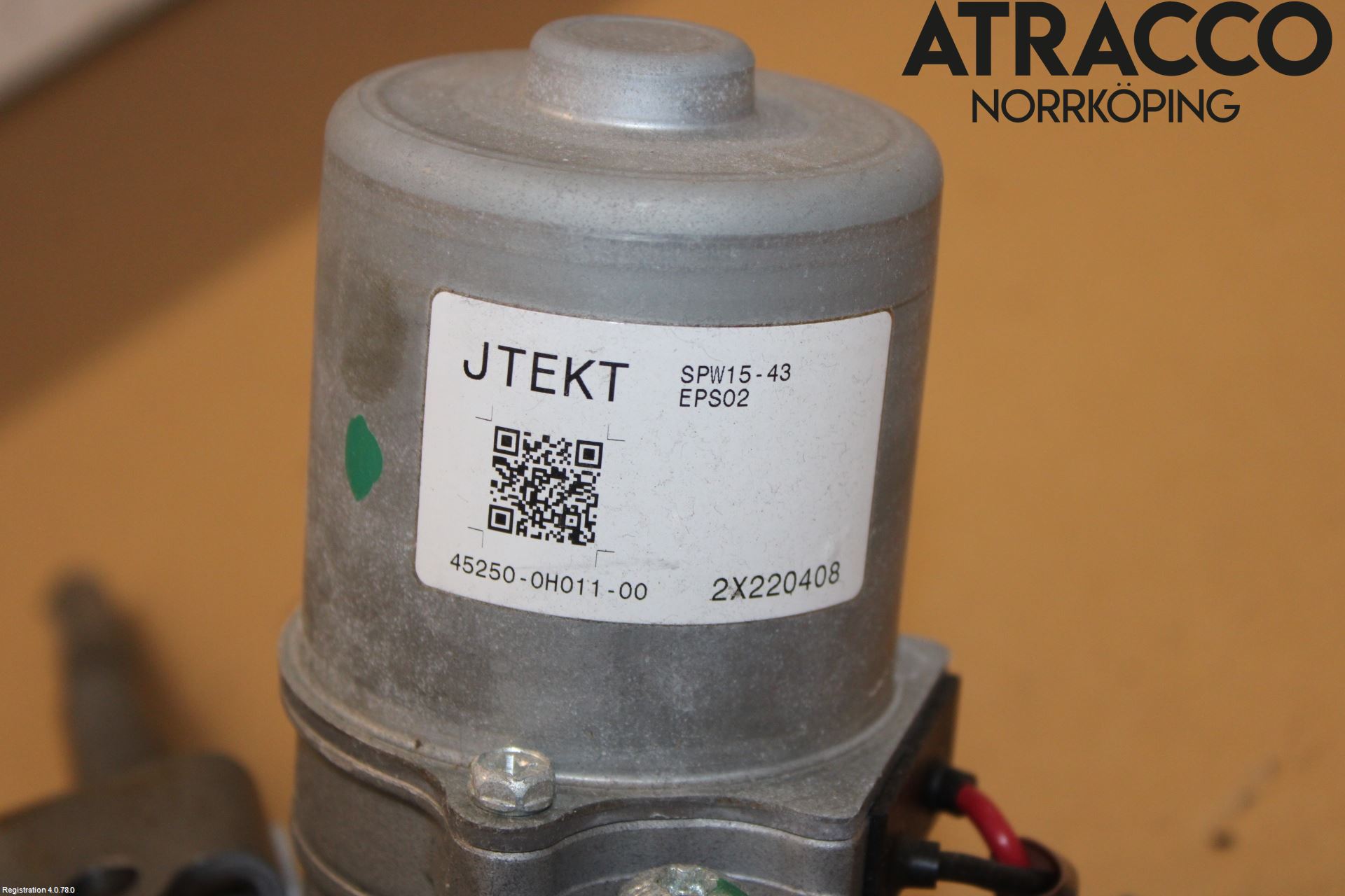 Peugeot 107 Rattakselaggregat Innebygd Servo