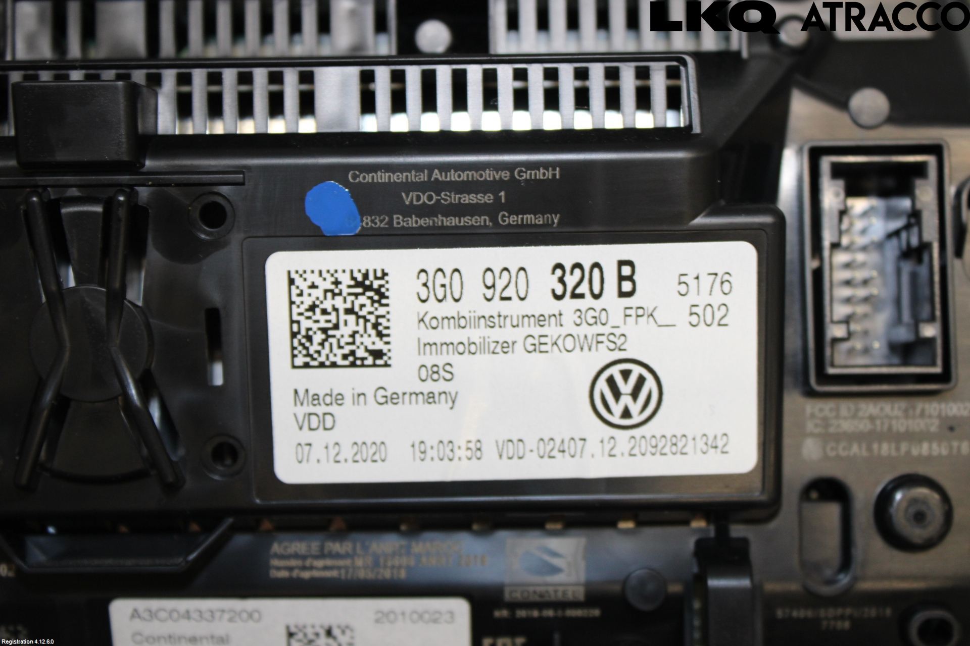 Volkswagen VW TIGUAN 16-24 Instr Kombinert