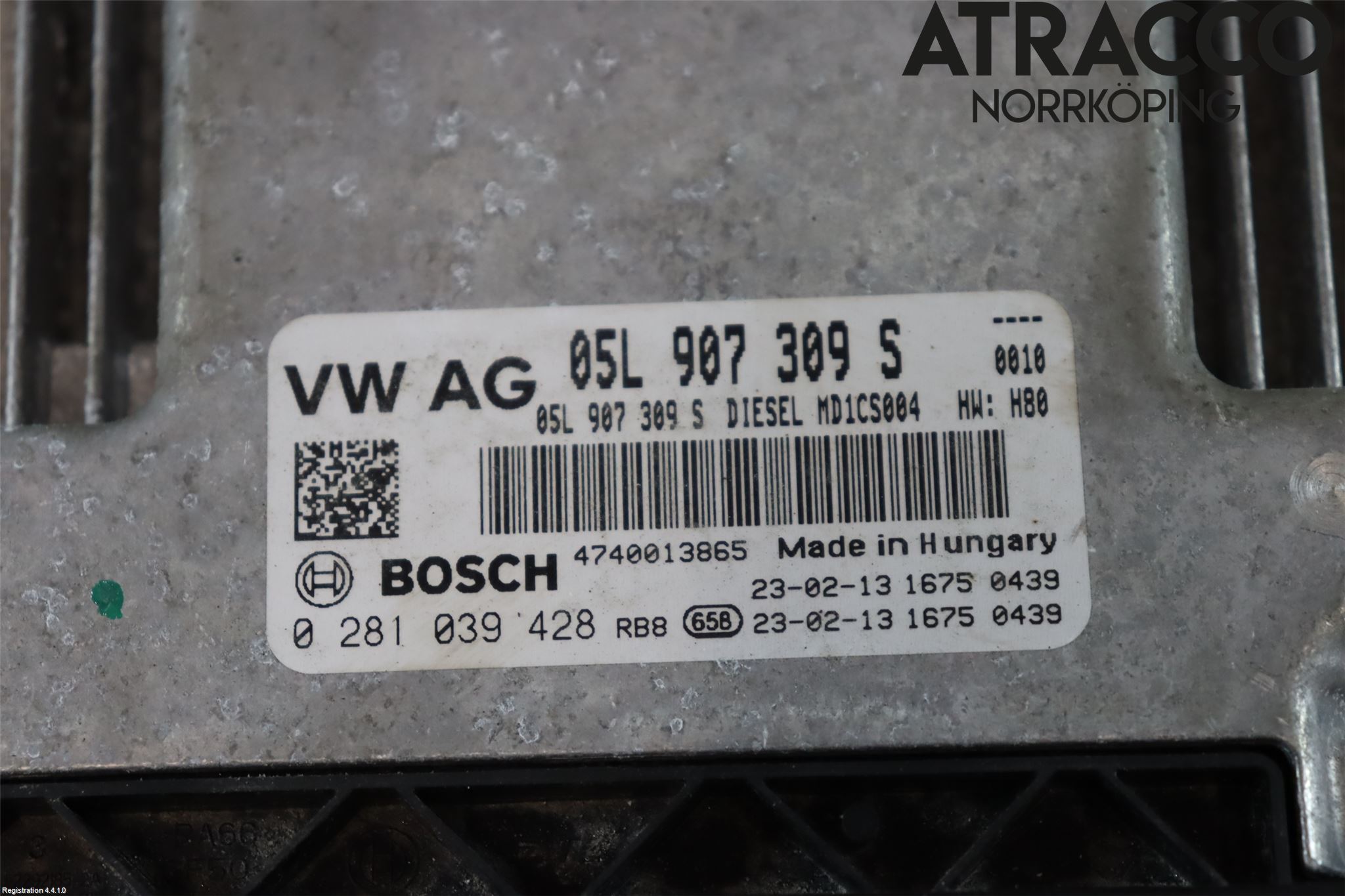Audi A6/S6 E-TRON 24- Styreenhet Dieselpumpe