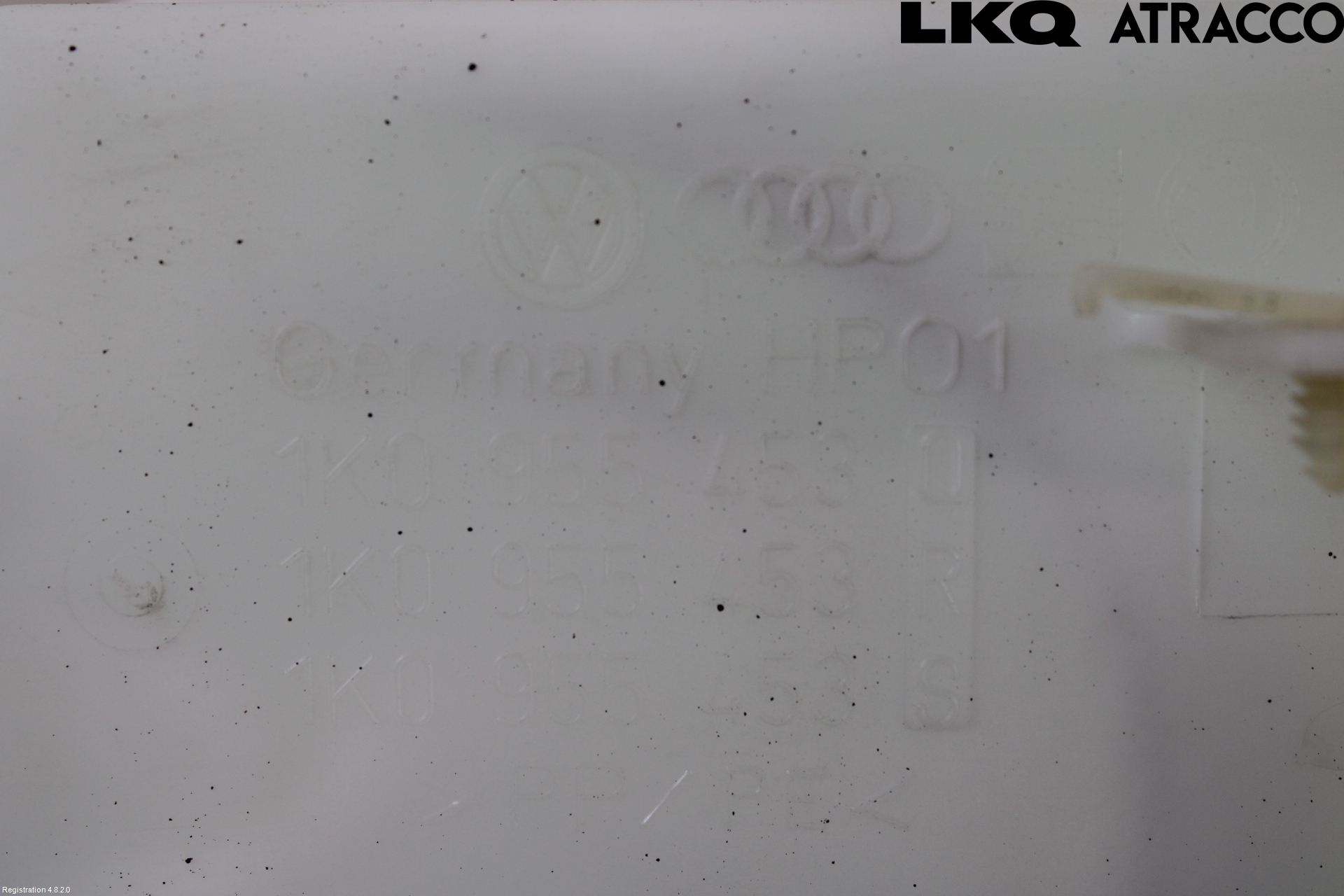Volkswagen VW GOLF VI 09-13 Spylerbeholder Frontrute-Lykte