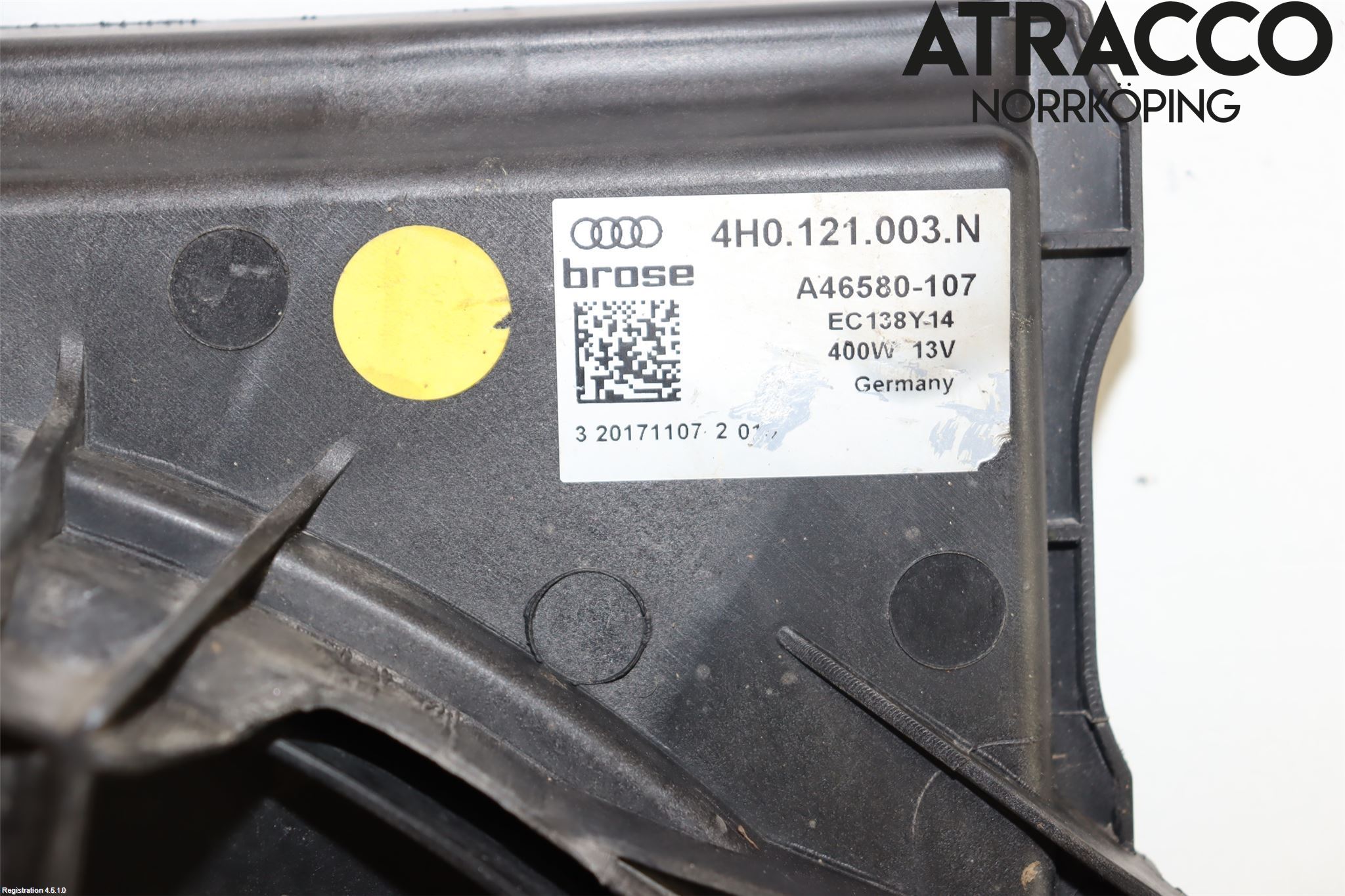 Audi A6 ALLROAD 12-18 Kjølevifte Elektrisk