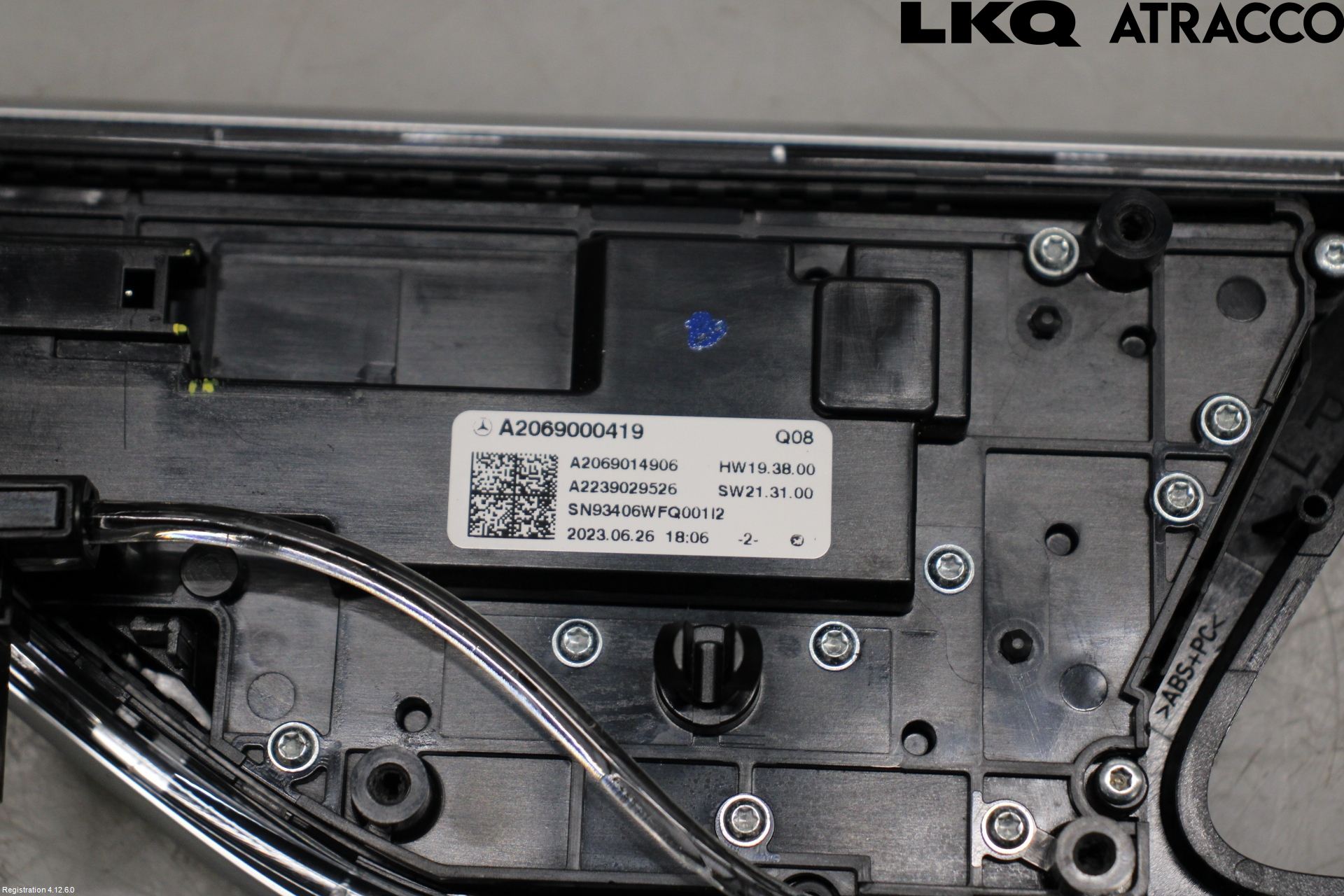 Mercedes-Benz MB C-KLASS (W206) 21- Bryter Sete Regulering