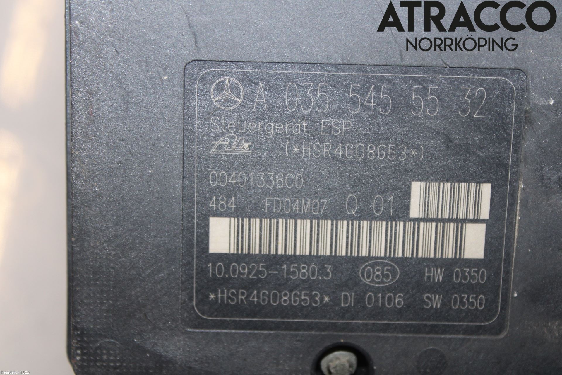 Mercedes-Benz MB SLK 200-350 (R171) 05-11 Abs Hydraulikkaggregat