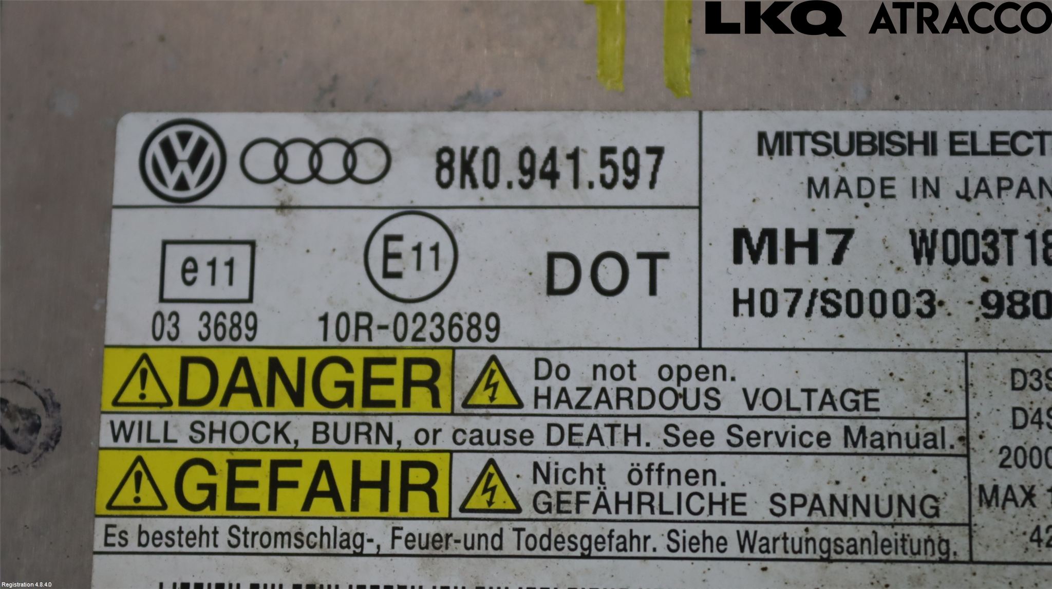 Audi A3/S3 05-13 Styreenhet Xenon