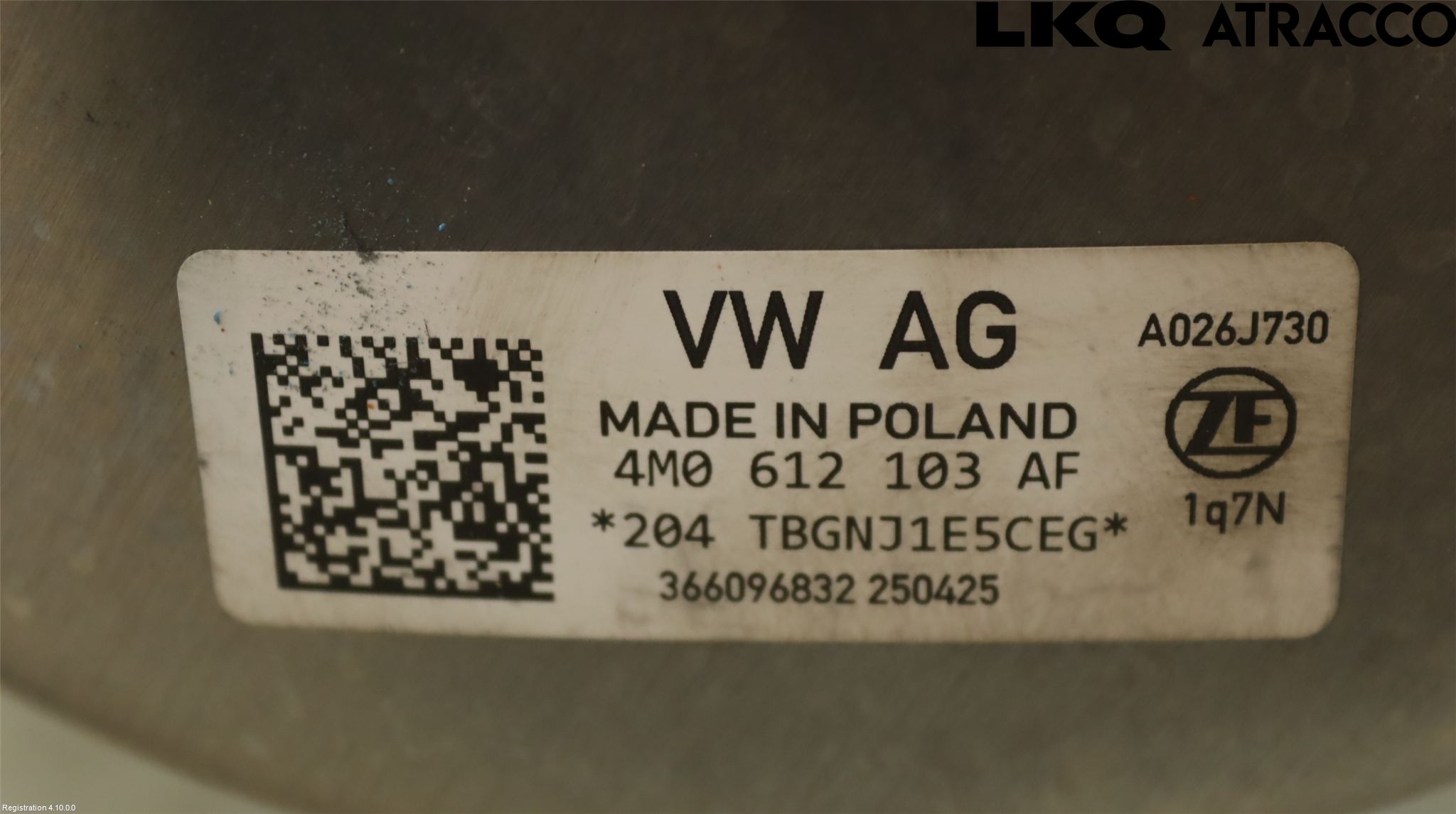 Volkswagen VW TOUAREG CR 18- Bremseservo