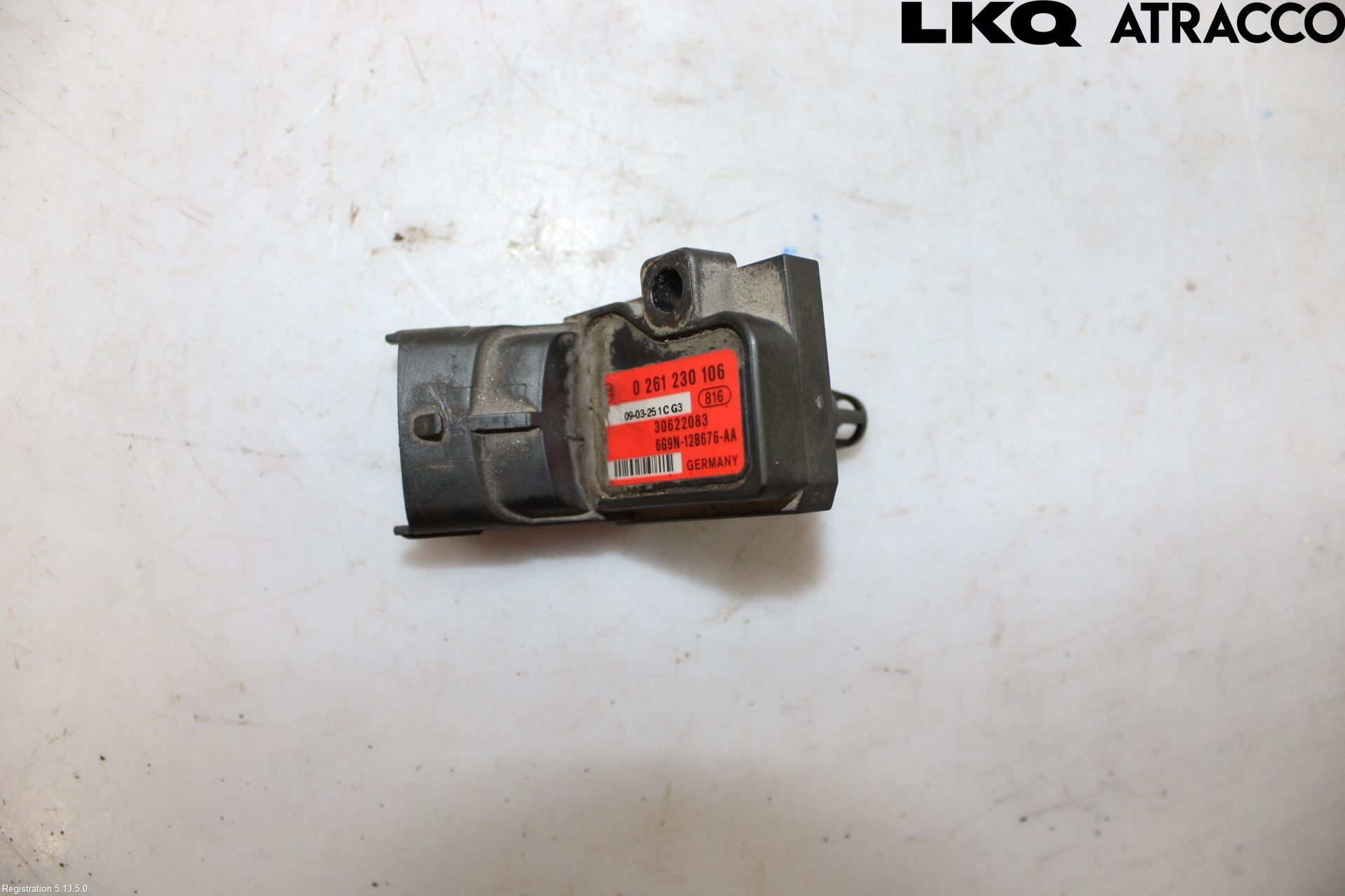 Volvo V70 08-13 Giver Turbotrykk