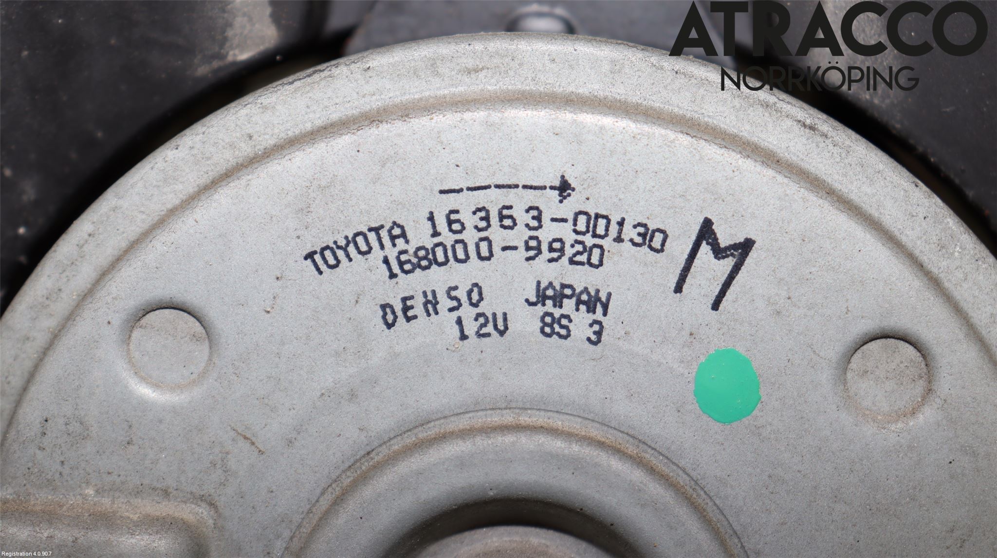 Toyota AVENSIS 16-18 Kjølevifte Elektrisk