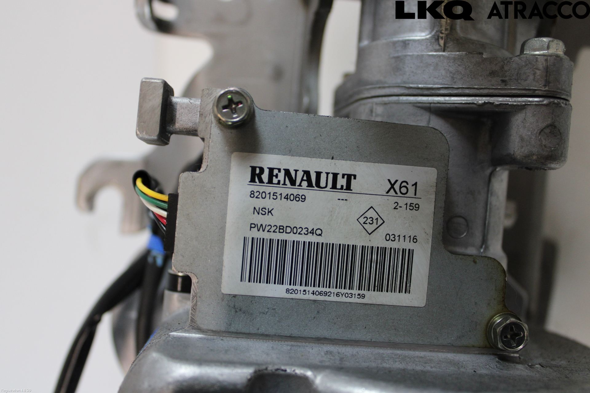 Renault KANGOO II 15-21 Rattakselaggregat Innebygd Servo