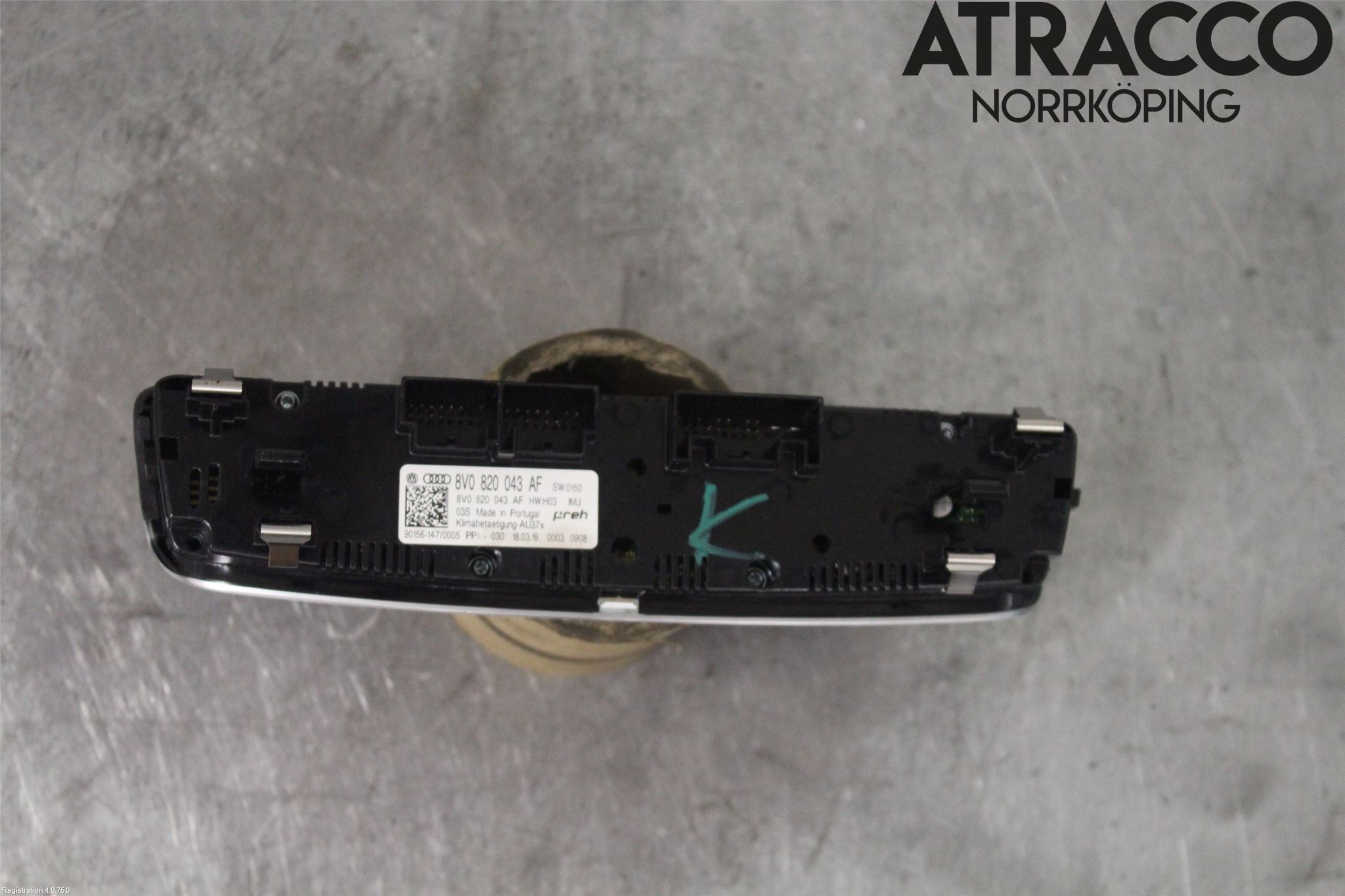 Audi A3/S3 8V 13-20 Varmeapparat Panel(Regulering)