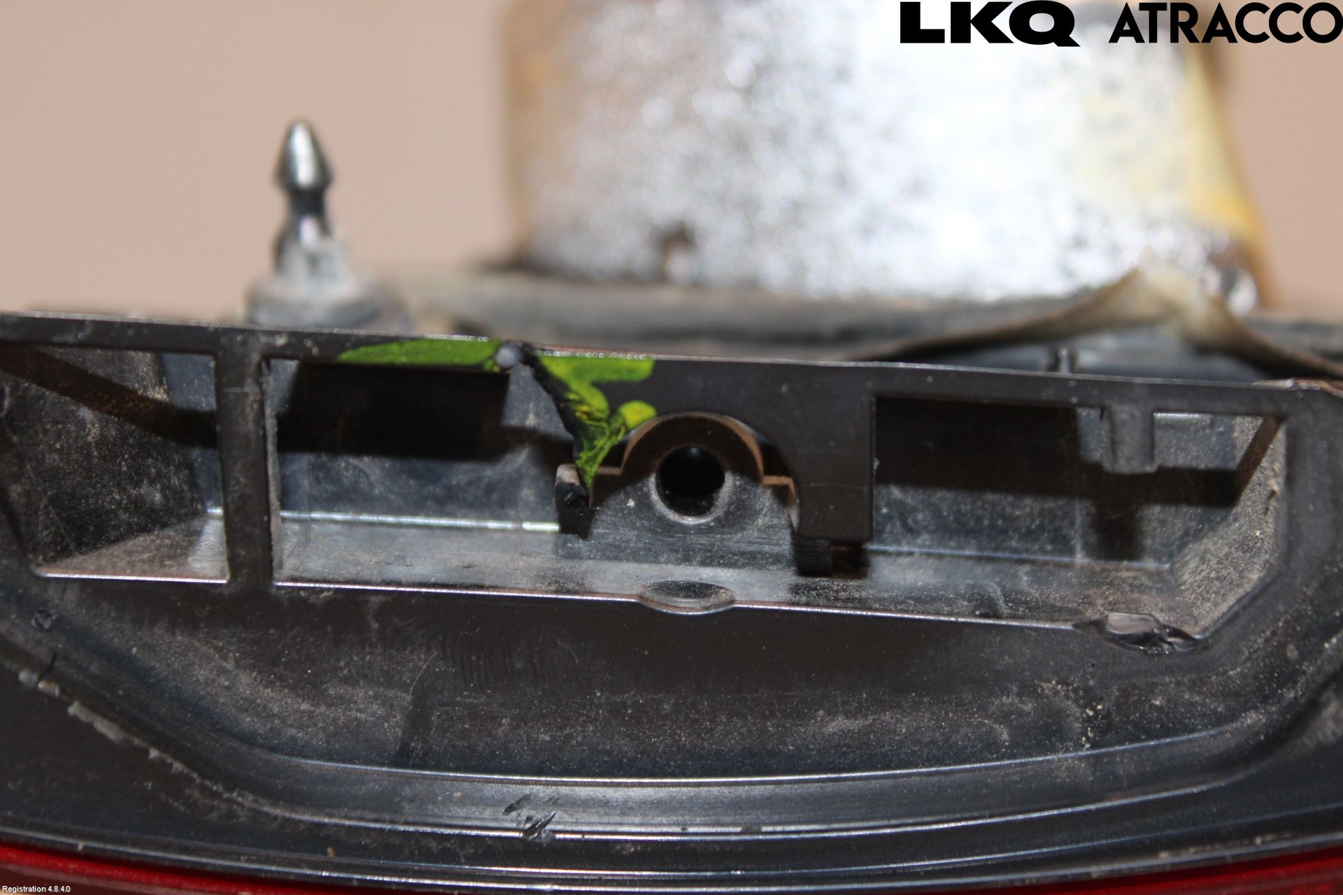Mazda 3 III 14-19 Baklykt Høyre  På Luke(Indre)