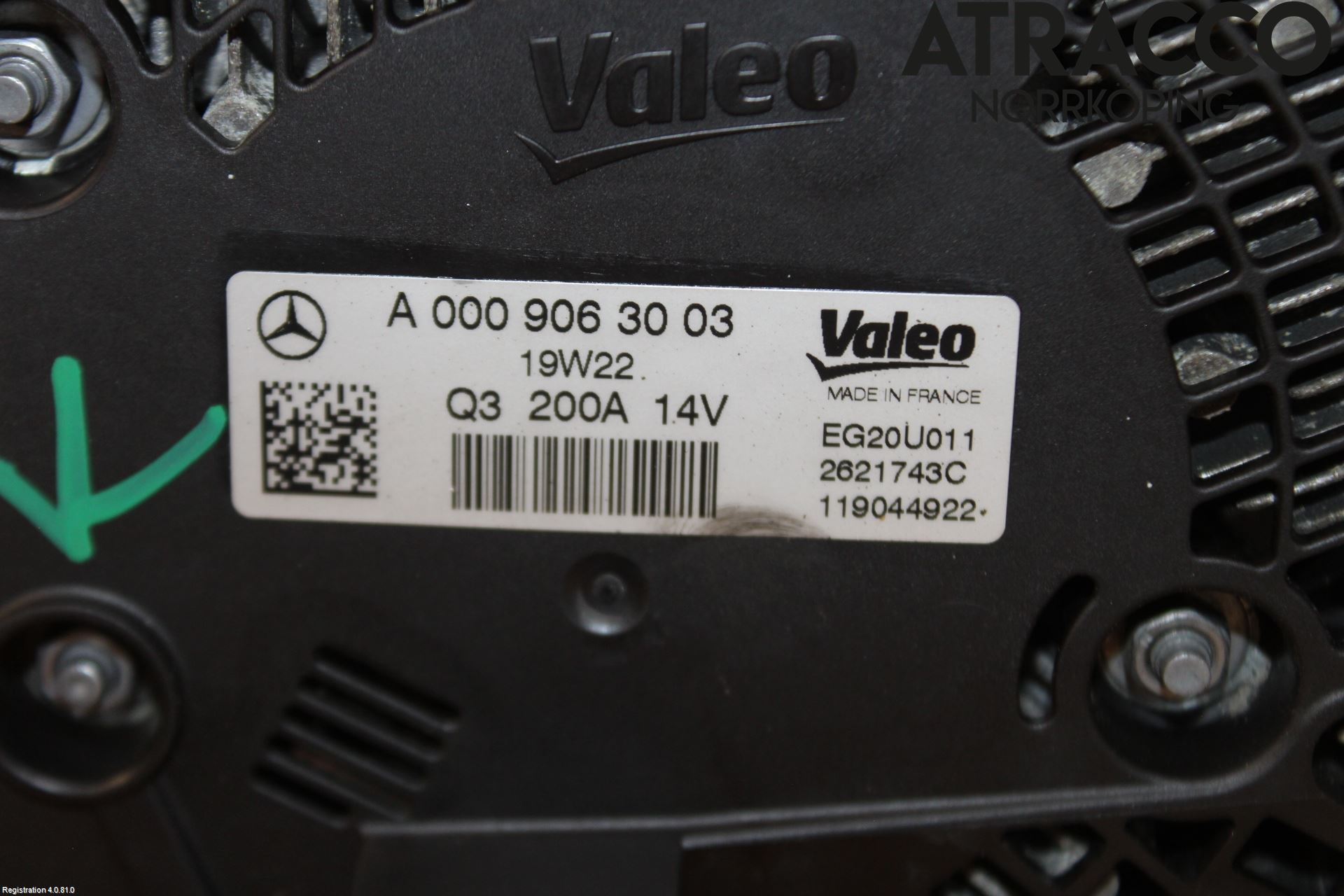 Mercedes-Benz MB CLA-KLASS (C118/X118) 19- Dynamo