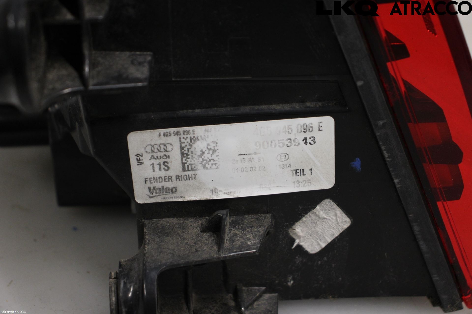 Audi A6/S6 4G 11-18 Baklykt Høyre