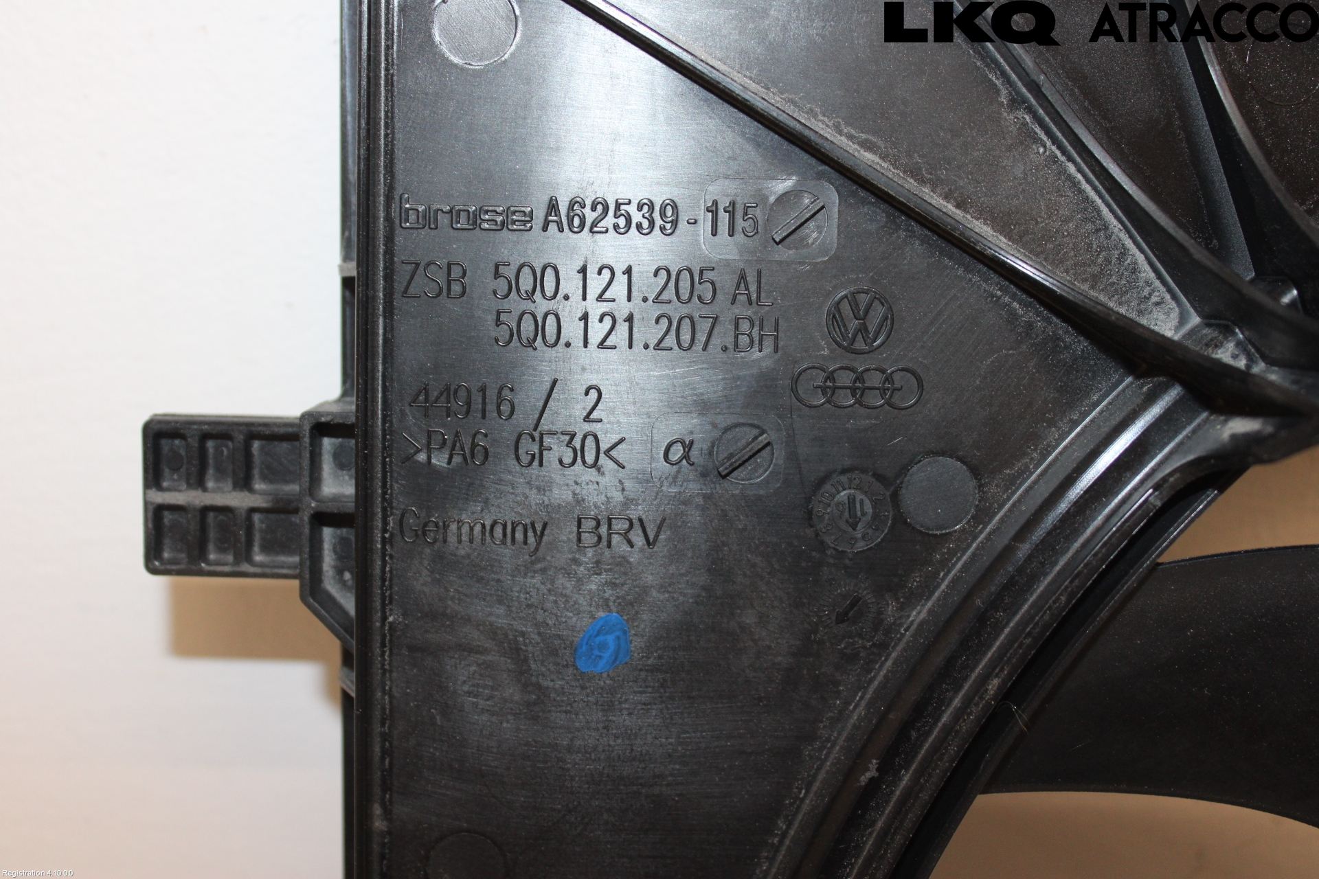 Audi A3/S3 8V 13-20 Kjølevifte Elektrisk