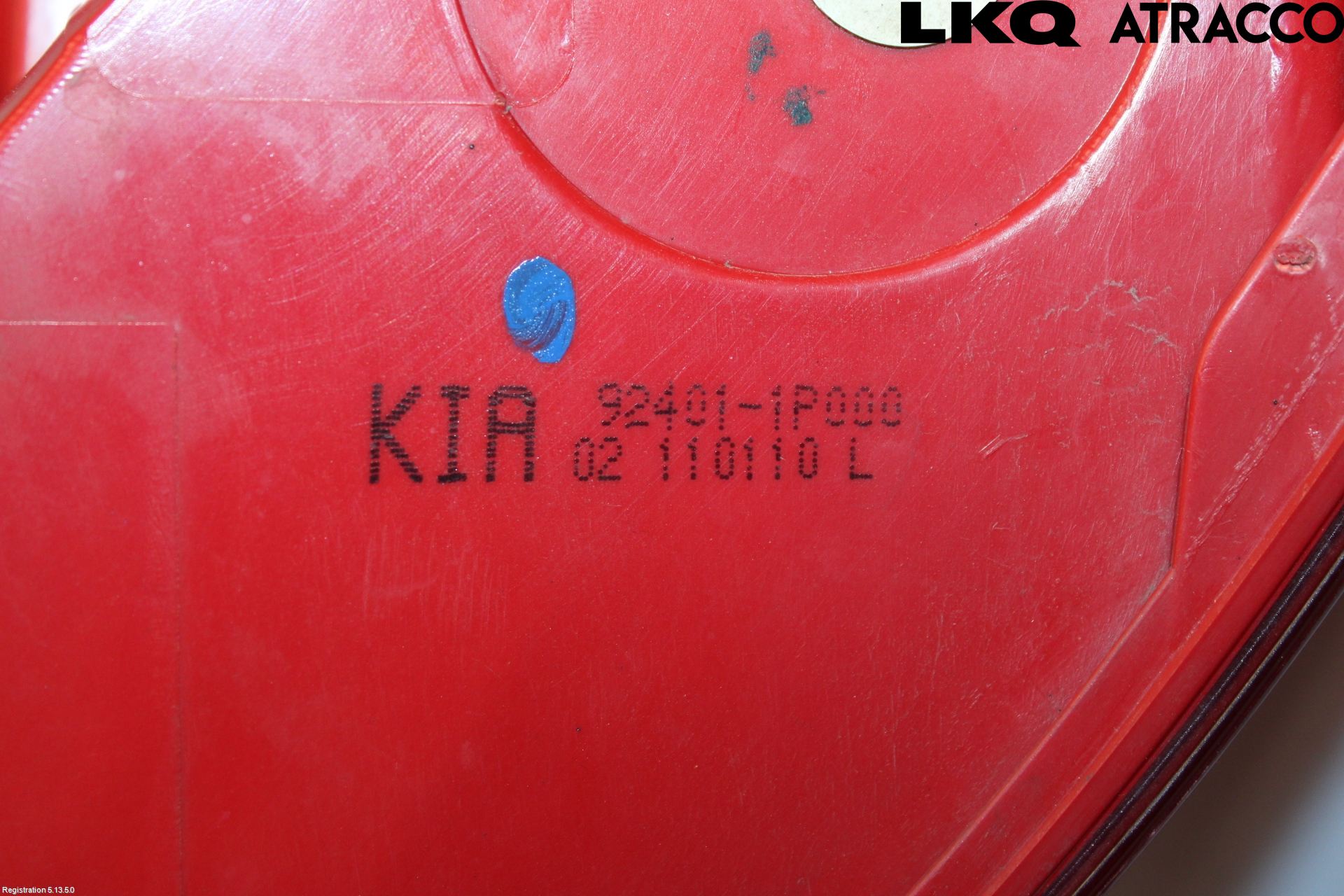 Kia VENGA 10-19 Baklykt Venstre