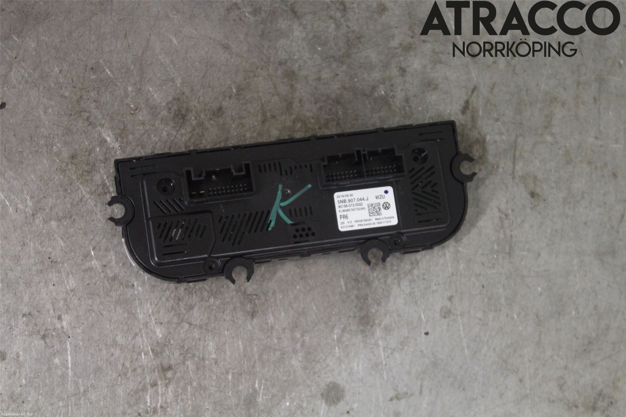 Volkswagen VW TIGUAN 16-24 Varmeapparat Panel(Regulering)