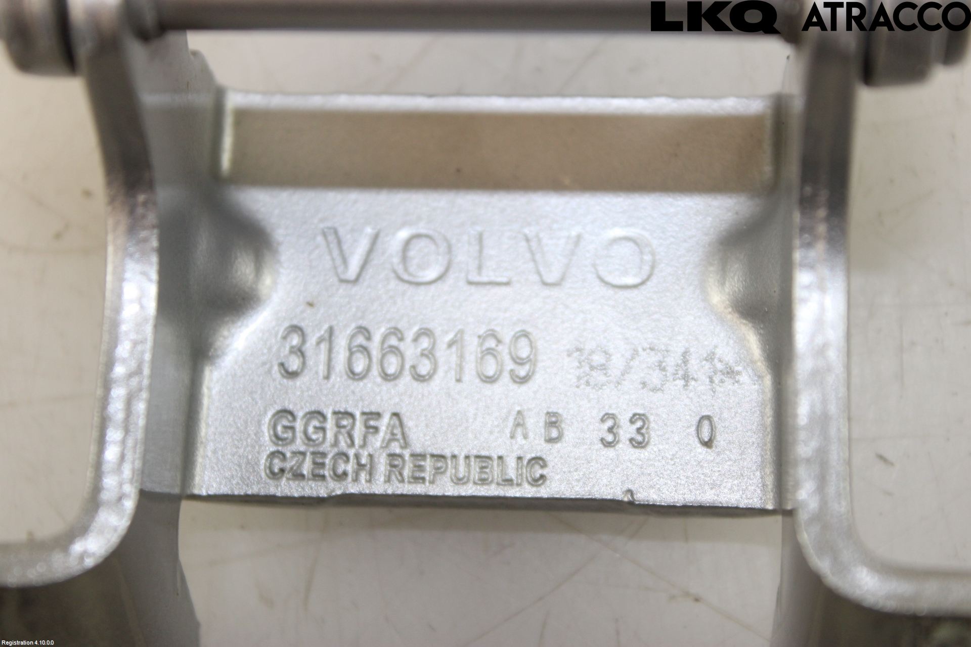 Volvo V60 CROSS COUNTRY 19- Bakluke Hengsel Venstre