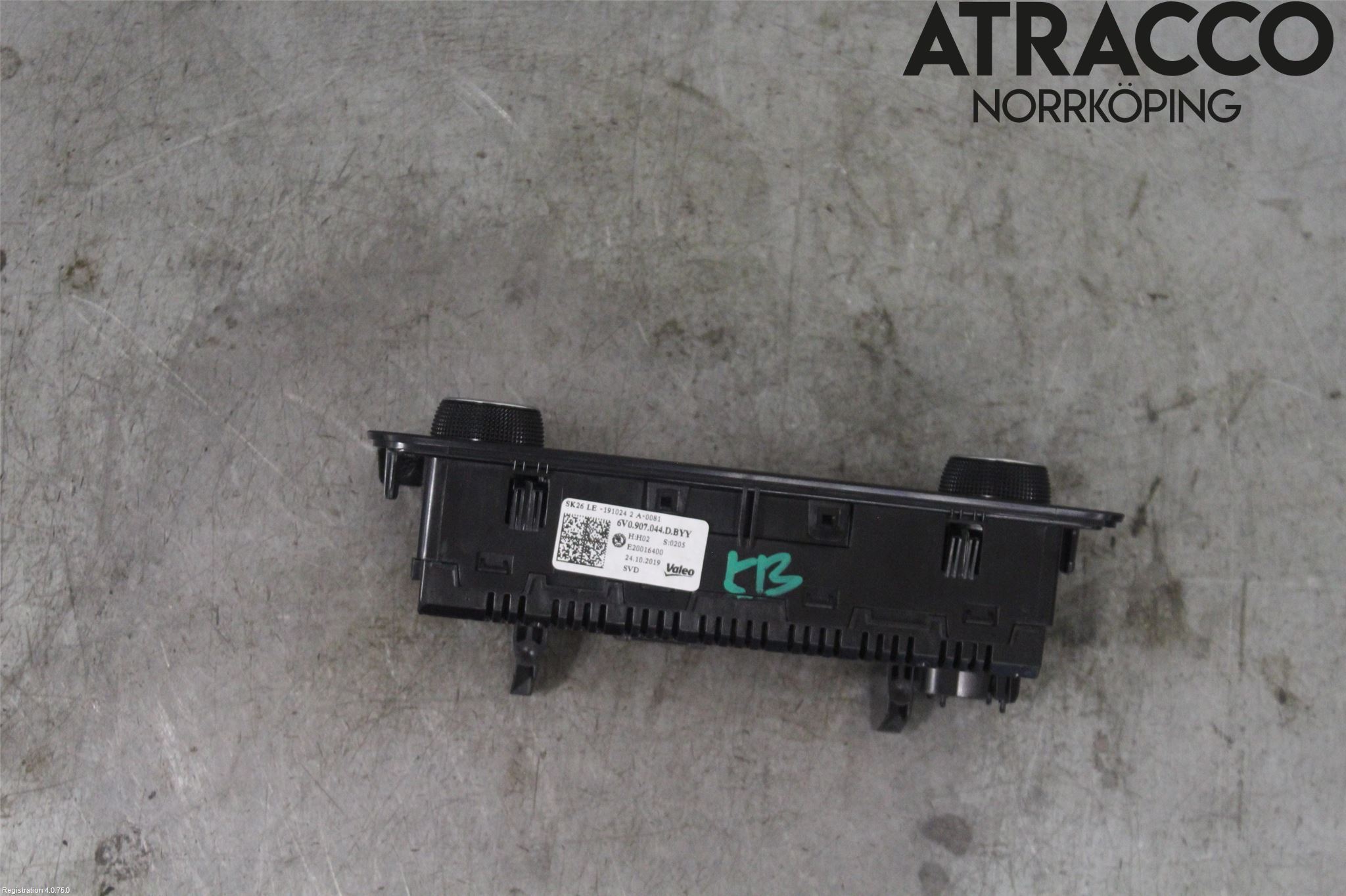 Skoda FABIA 15-21 Varmeapparat Panel(Regulering)