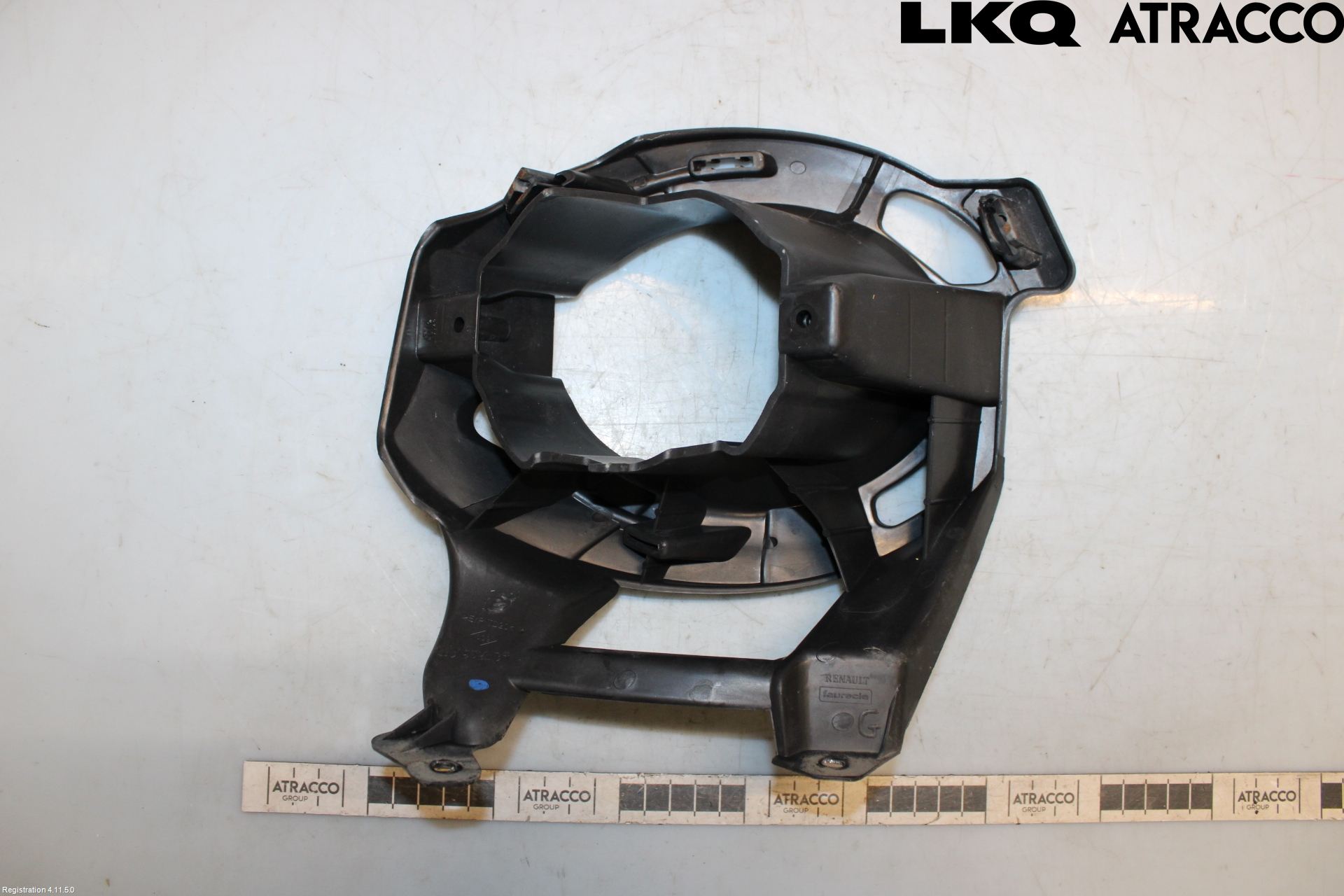 Renault CLIO III  09-12 Frontlykt Kurve-Tåkelys Ramme