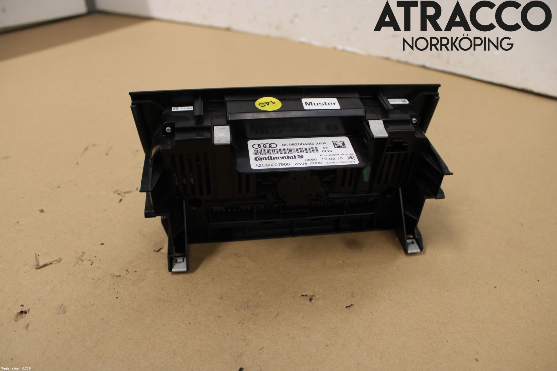 Audi Q3 8U 12-18 Varmeapparat Panel(Regulering)