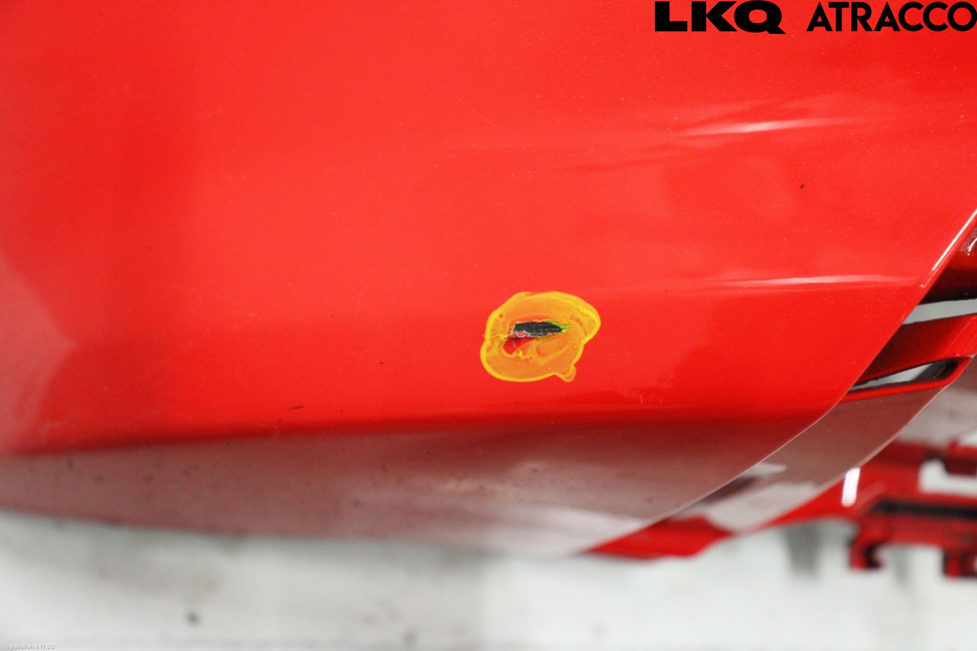 Volkswagen VW POLO 10-17 Støtfanger Bak Overtrekk