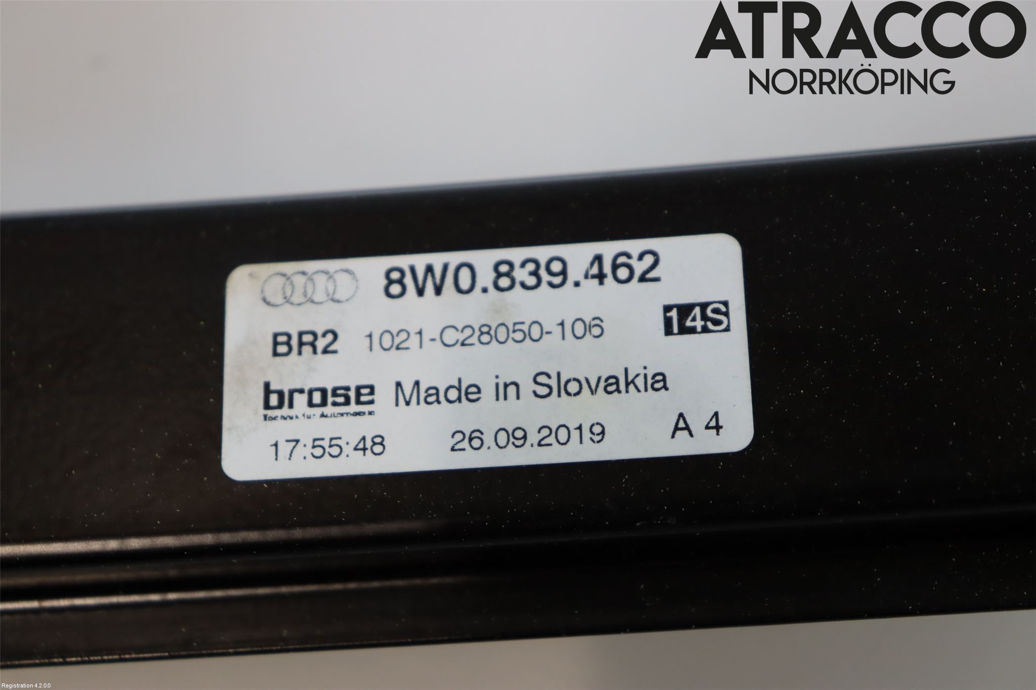 Audi A4/S4 B9 20- Vindusheis El Komp