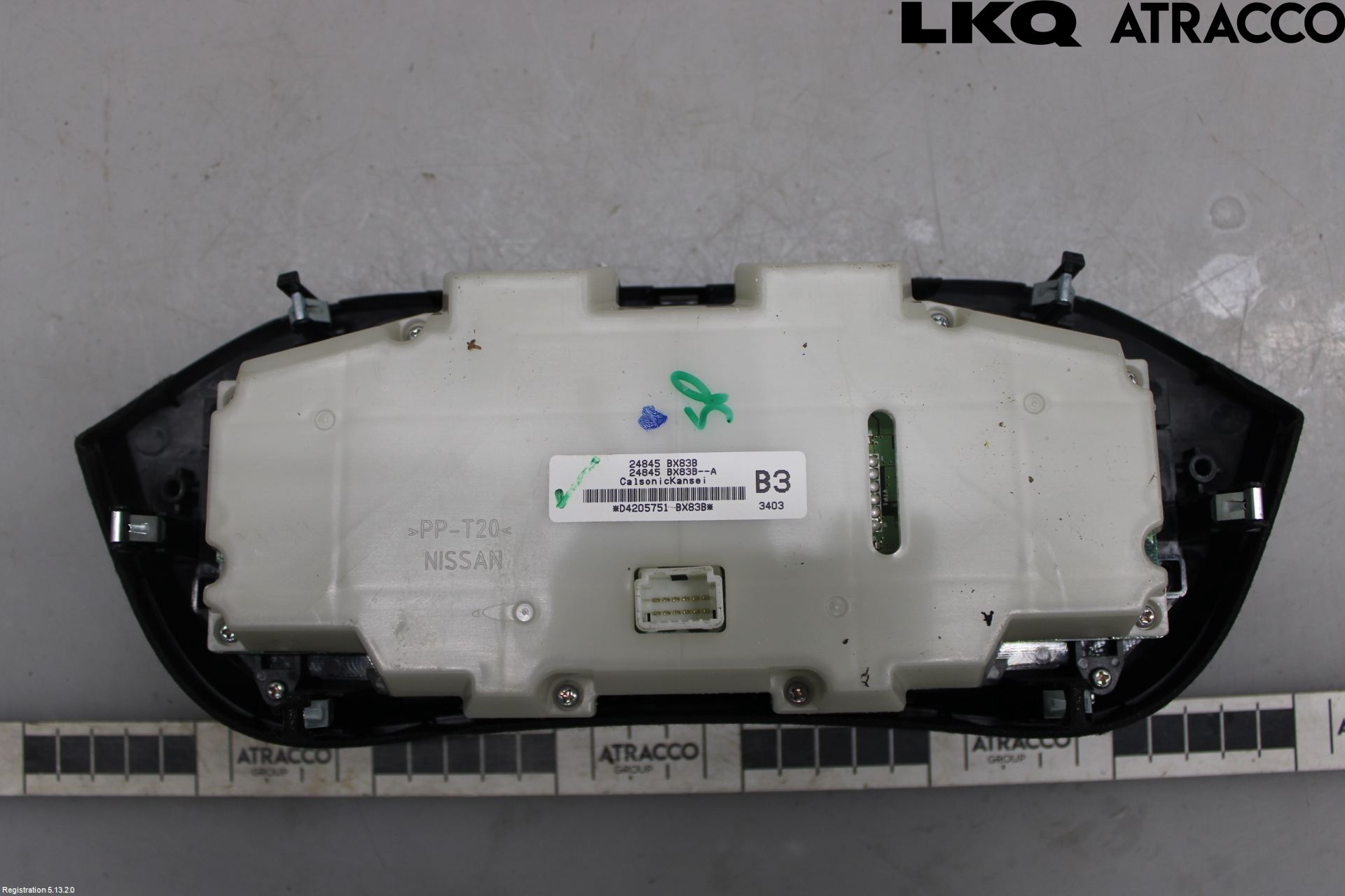 Nissan JUKE 10-14 Varme Ac Betjening-Display