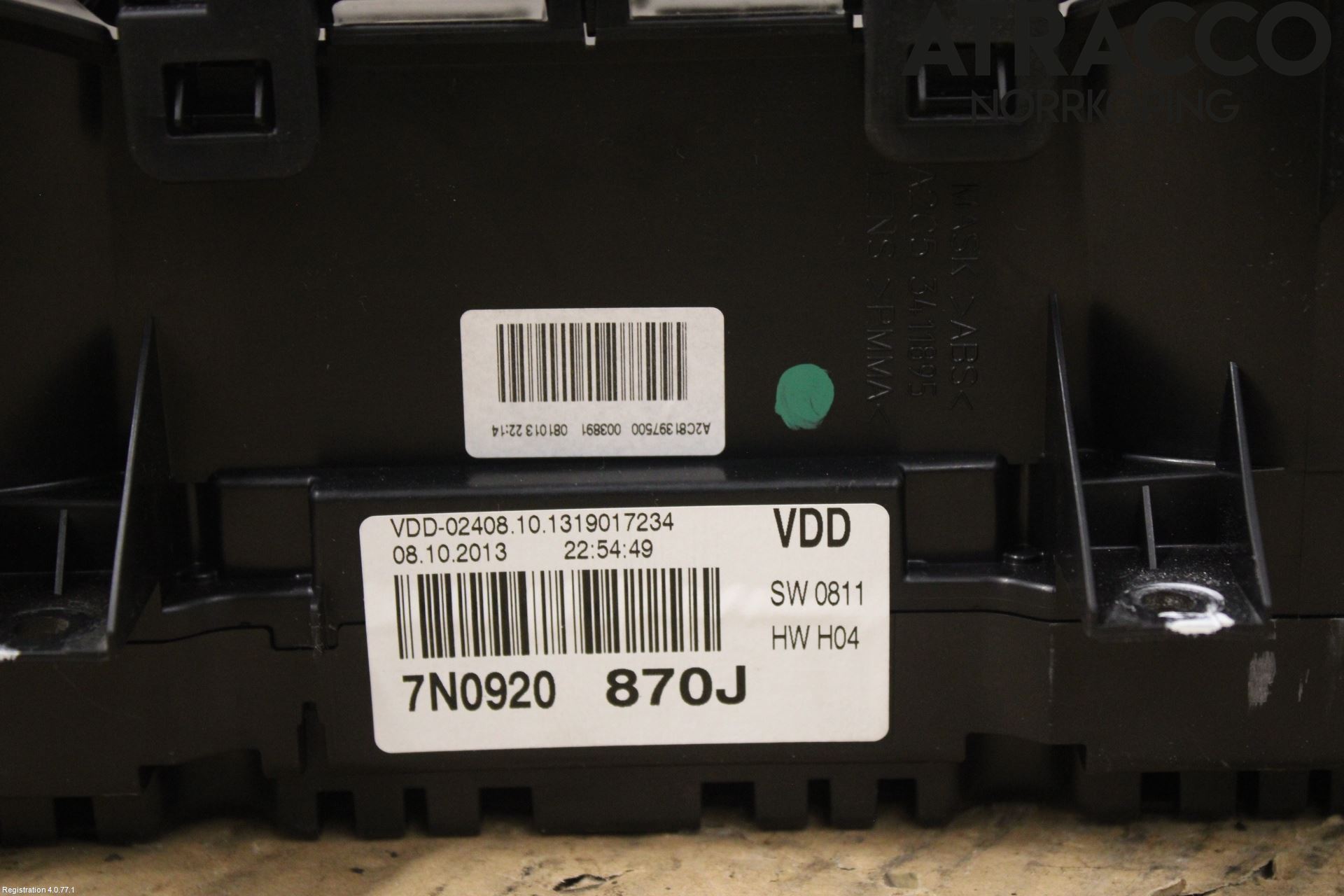Volkswagen VW SHARAN 11- Instr Kombinert