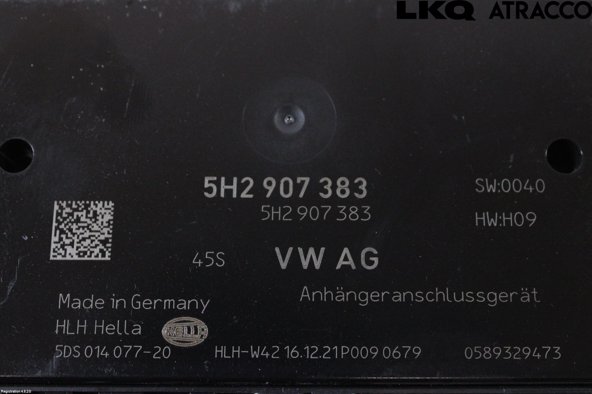 Volkswagen VW TIGUAN 16-24 Styreenhet Tilhengerfeste
