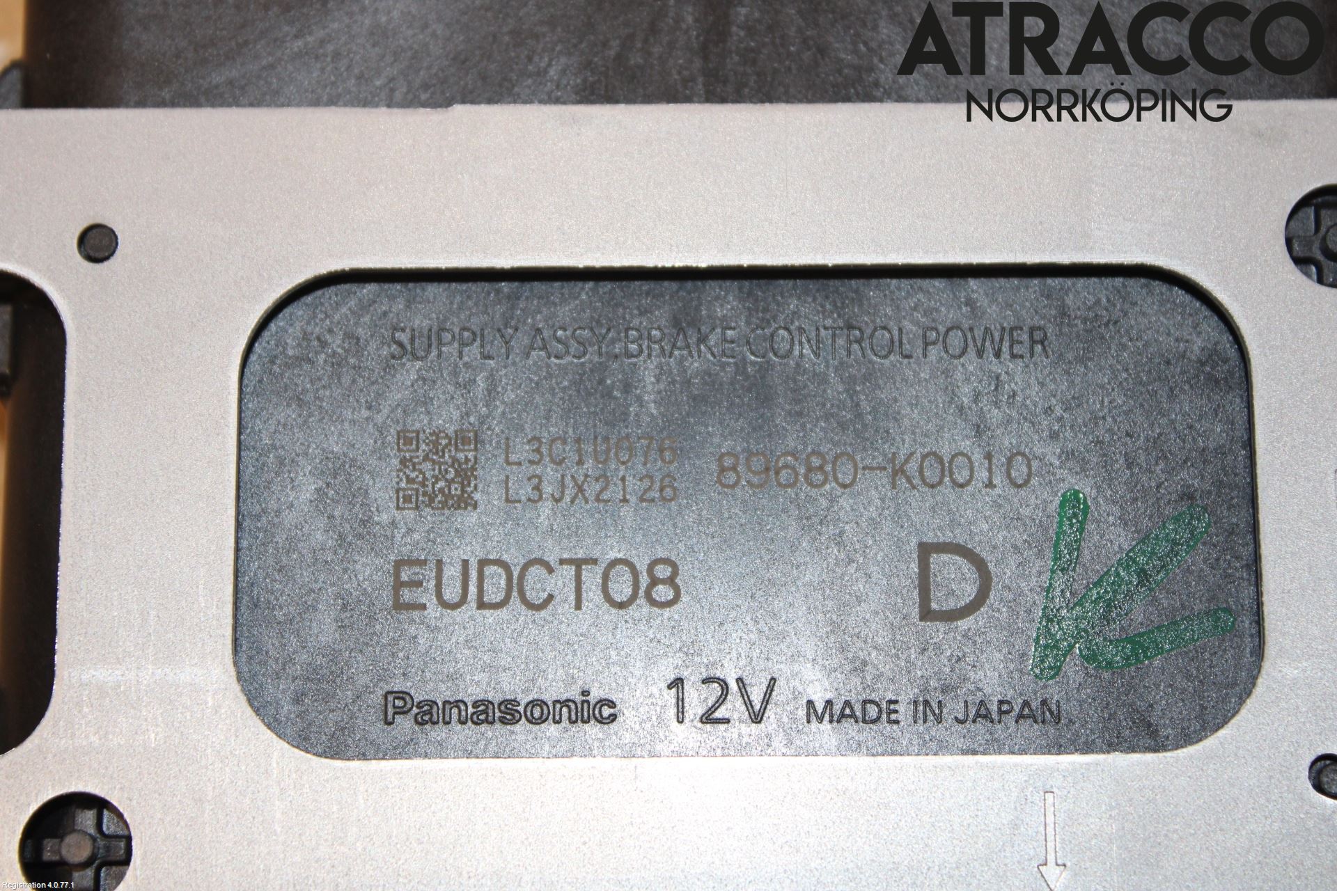 Toyota YARIS XP21 20- Bremsekraftregulator