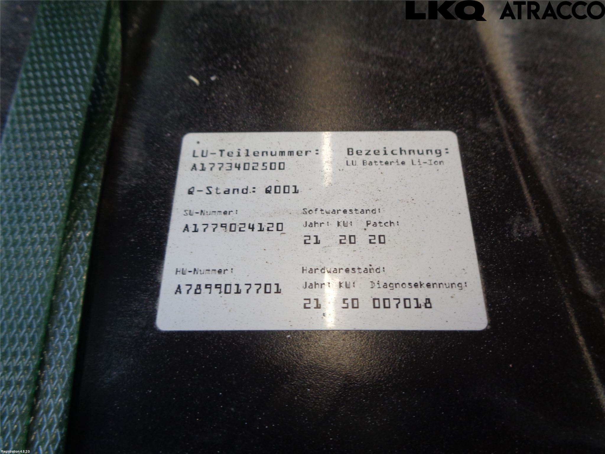 Mercedes-Benz MB CLA-KLASS (C118/X118) 19- Hybrid Batteri