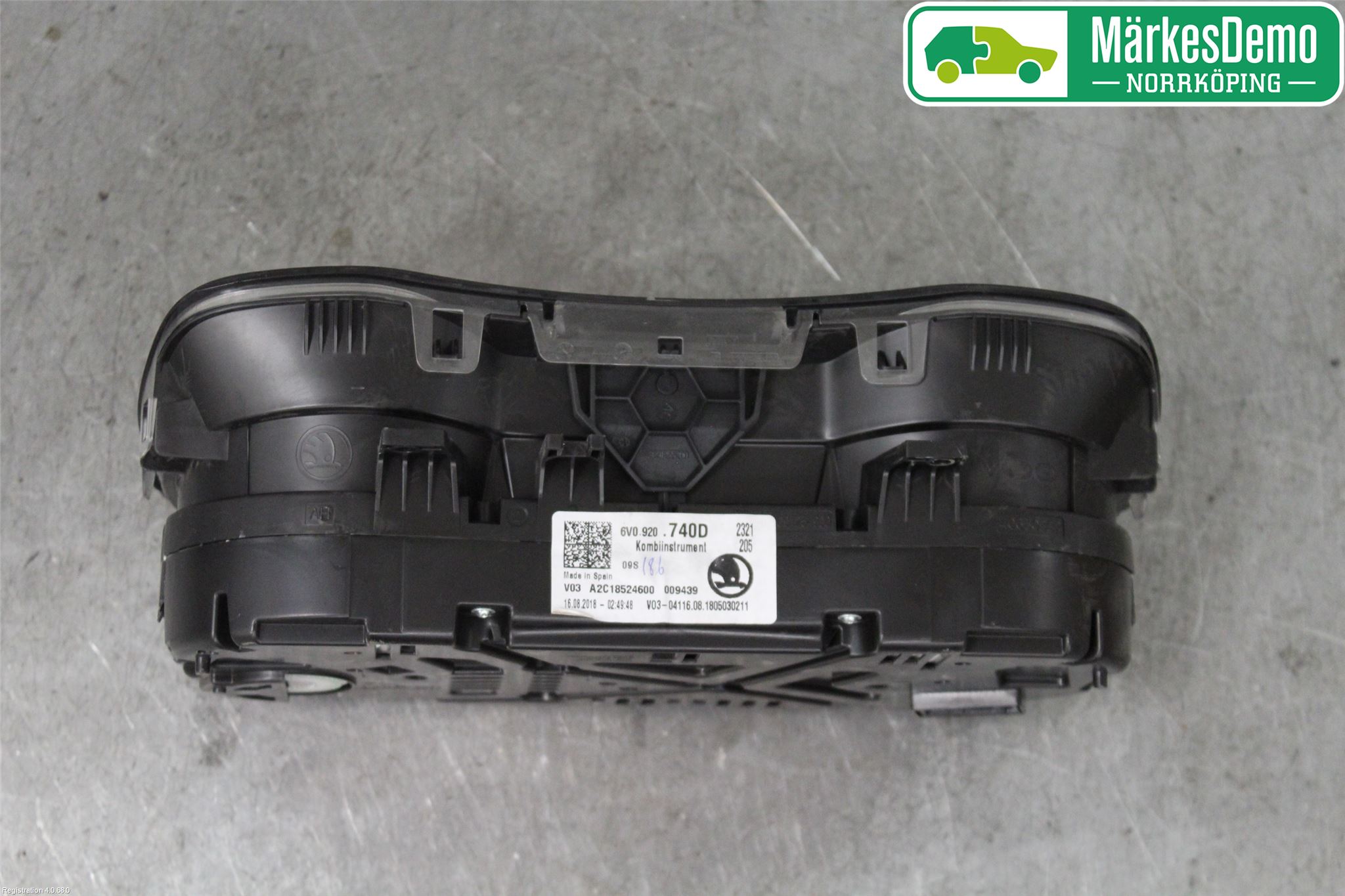 Skoda FABIA 15-21 Instr Kombinert