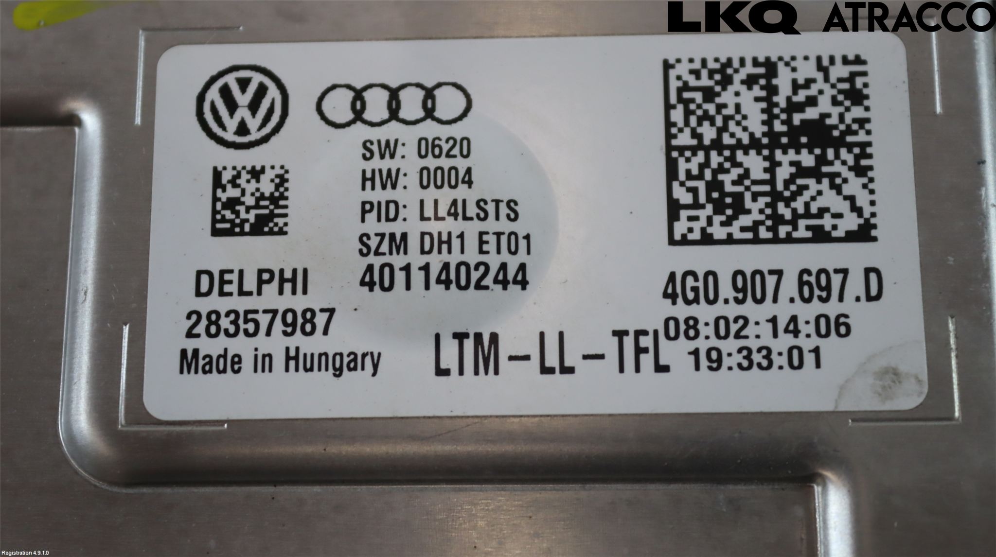 Audi A4 12-15 Styreenhet Xenon