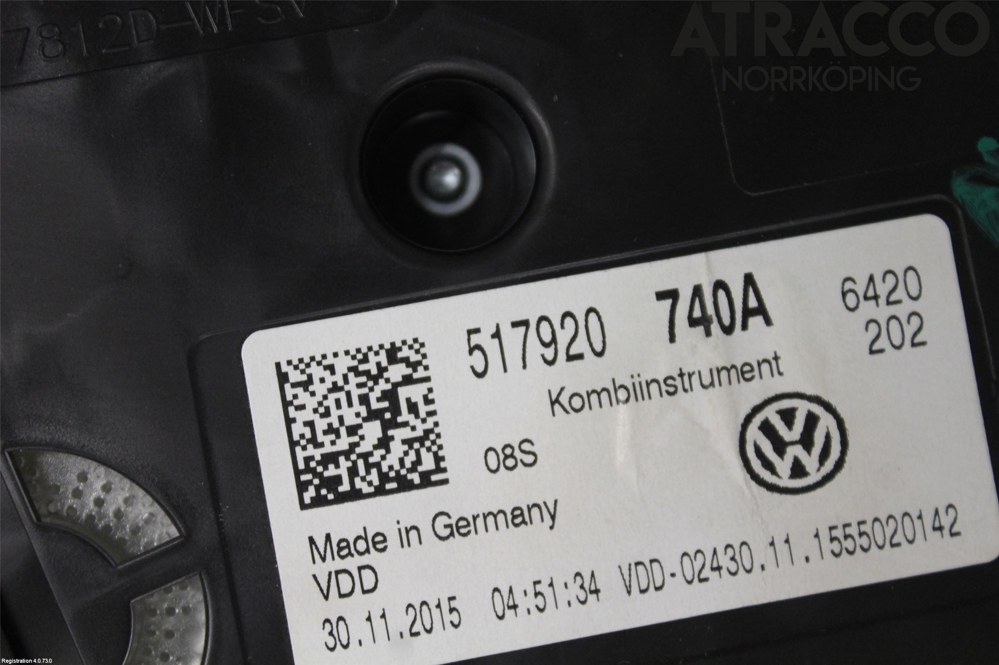 Volkswagen VW GOLF SPORTSVAN 15-20 Instr Kombinert