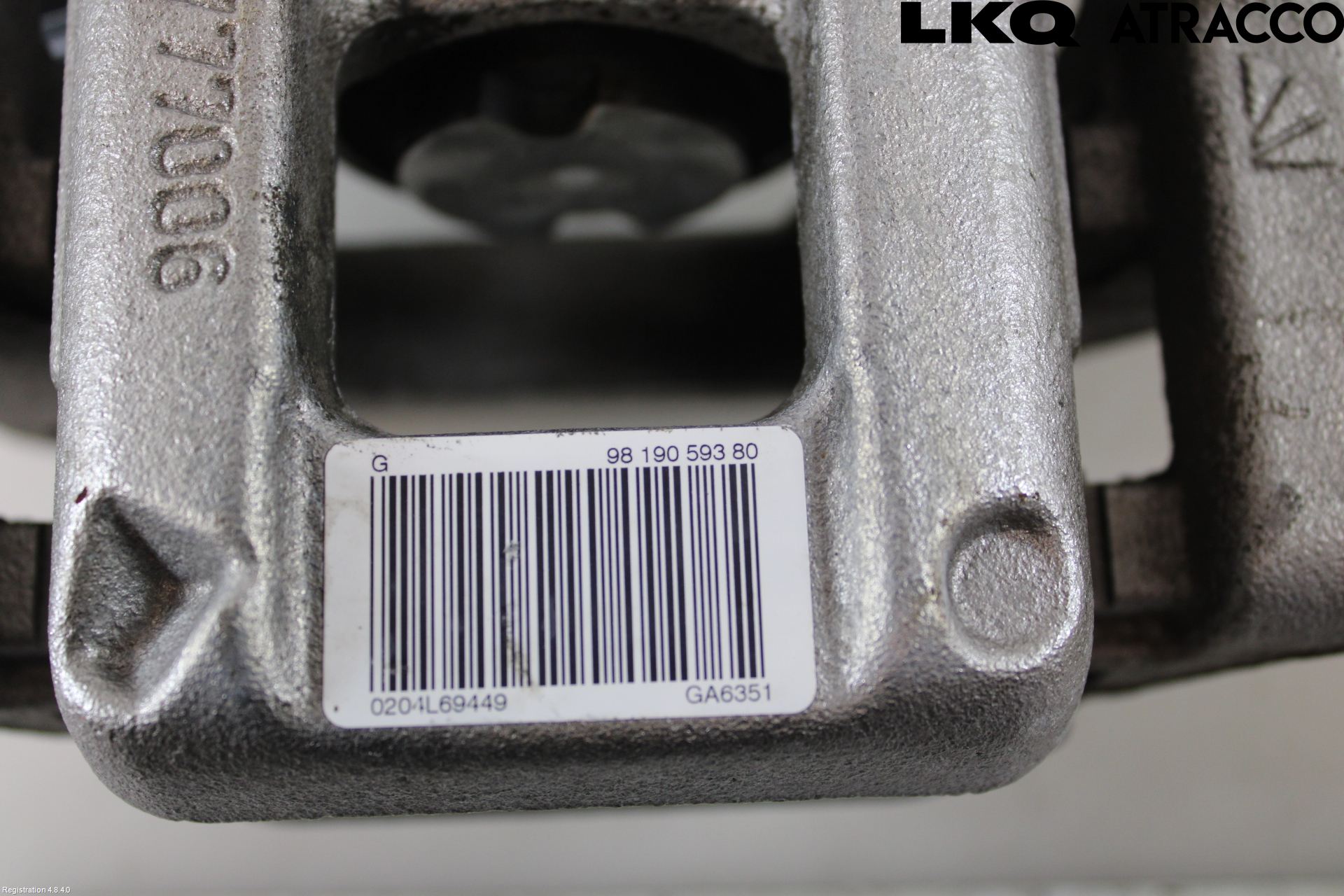 Opel ASTRA L 22- Bremsecaliper Bak Venstre