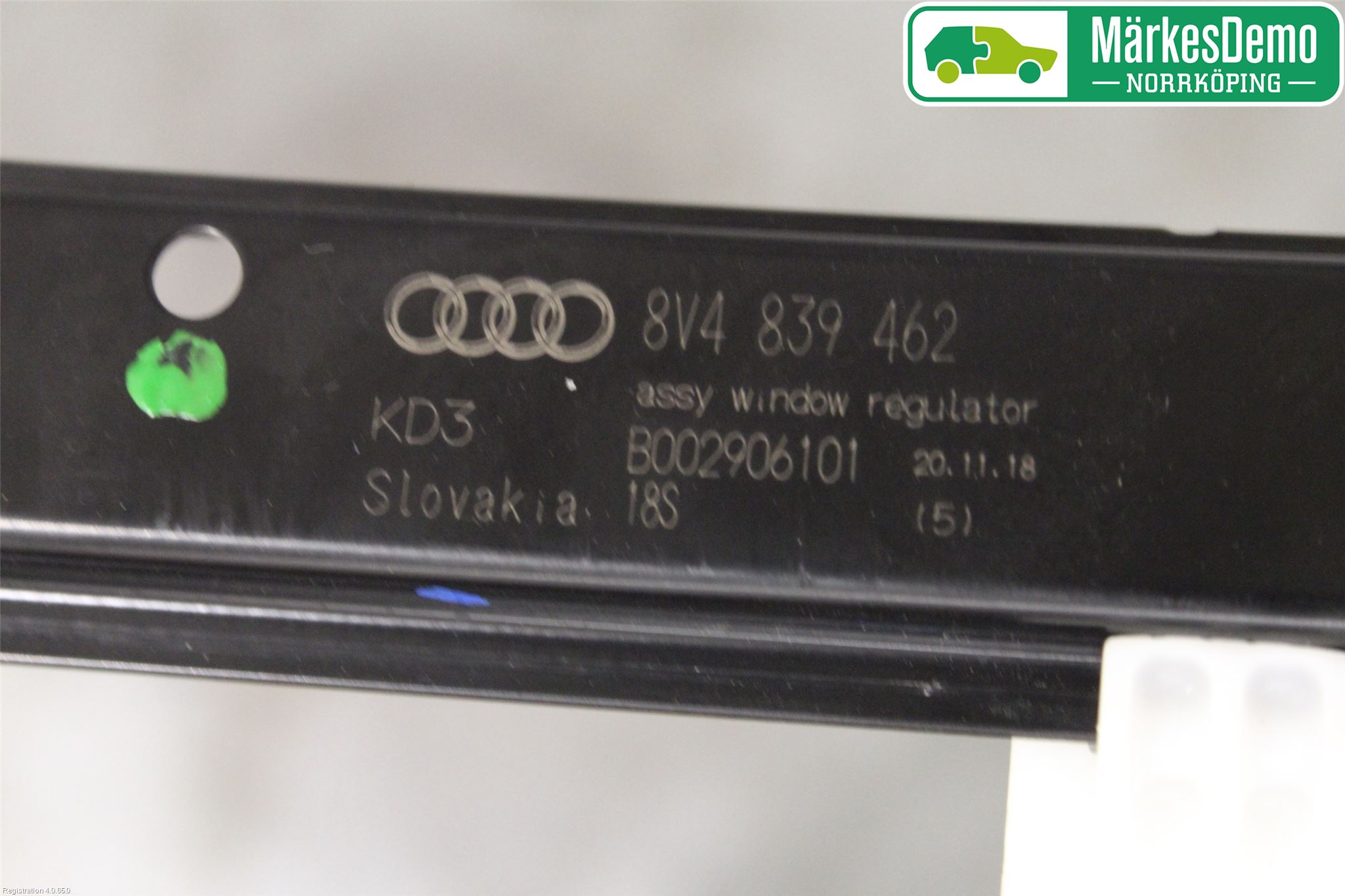 Audi A3/S3 8V 13-20 Vindusheis El Komp