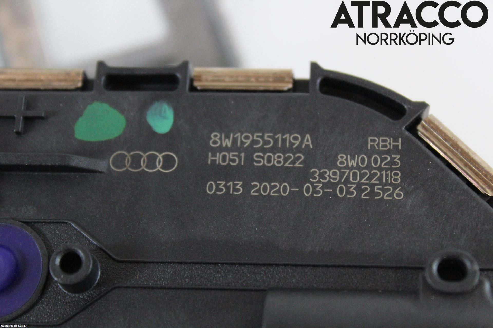 Audi A4/S4 B9 20- Viskeroverføring Frontrute