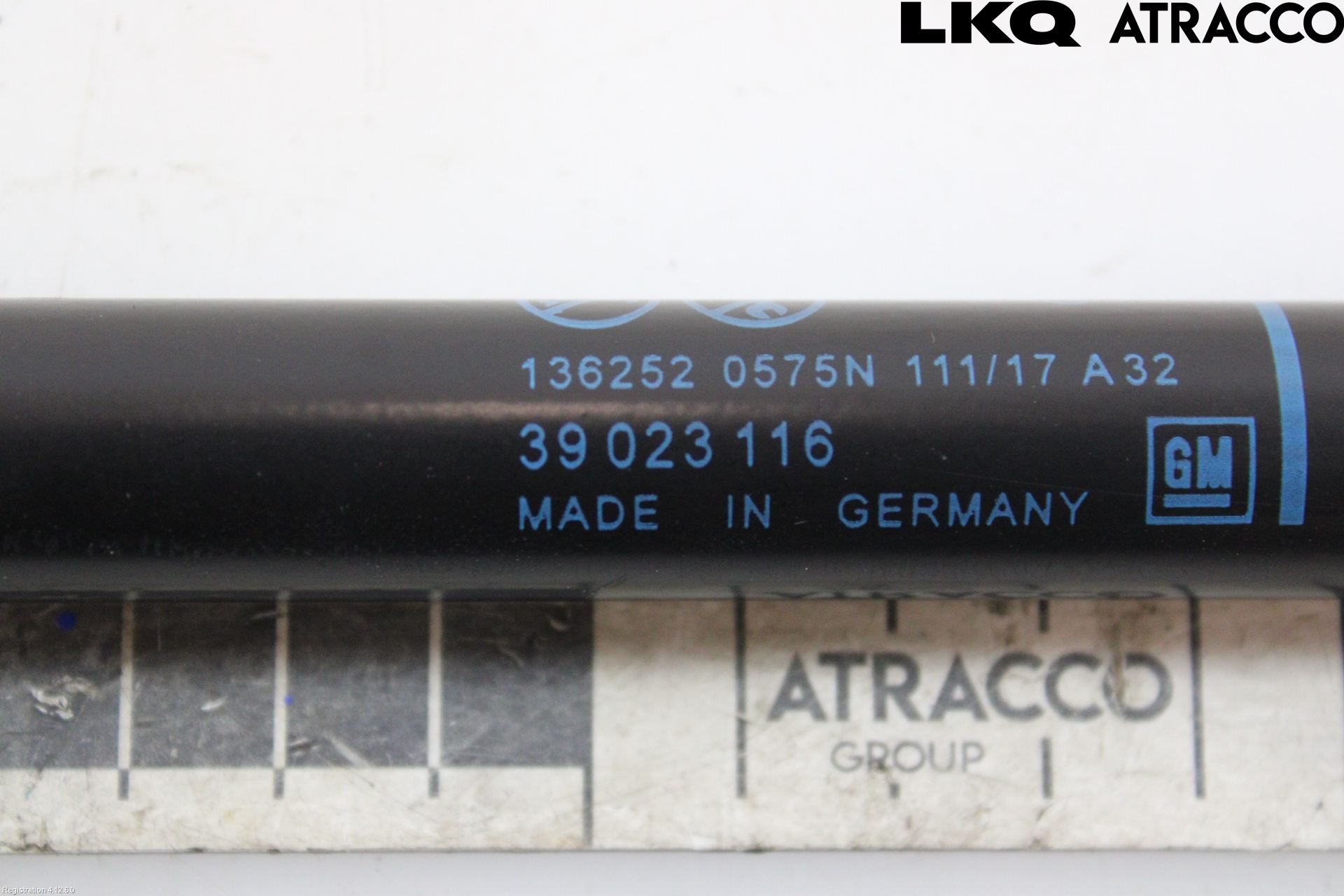 Opel ASTRA K 16-22 Bakluke Demper-Gassfjær